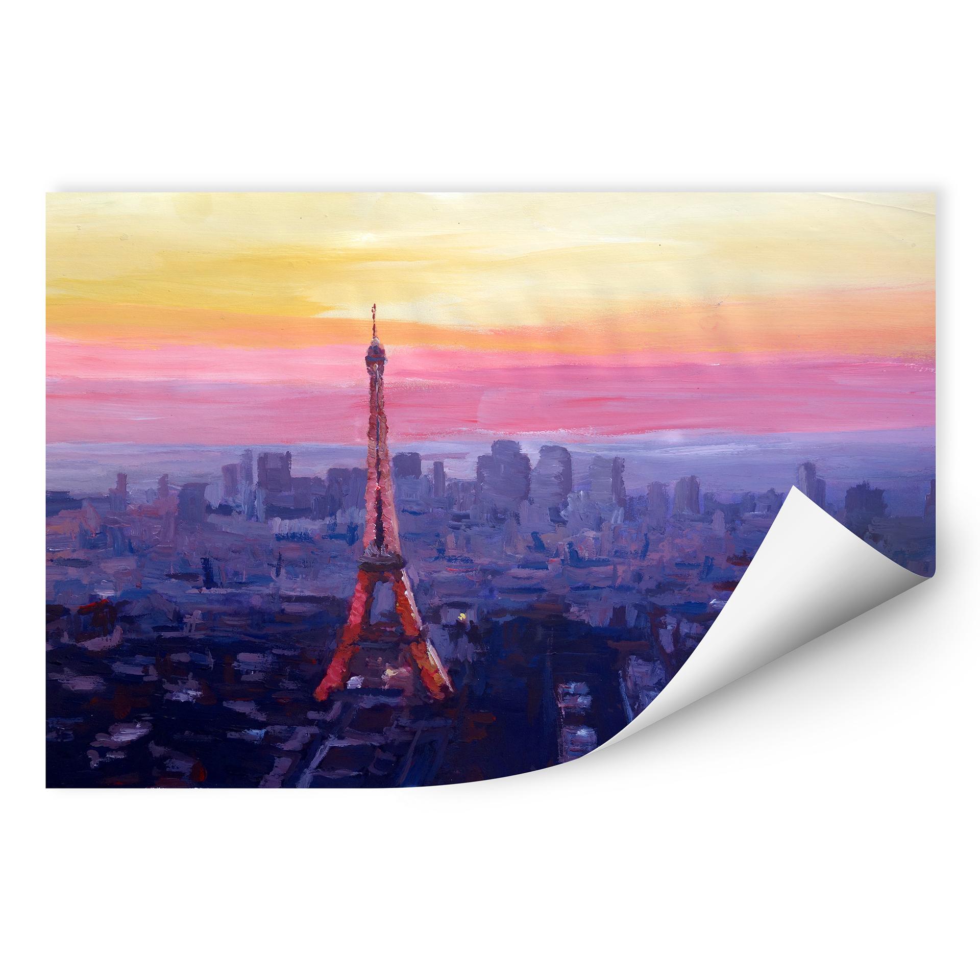 Zelfklevende Poster - Bleichner - Eiffeltoren