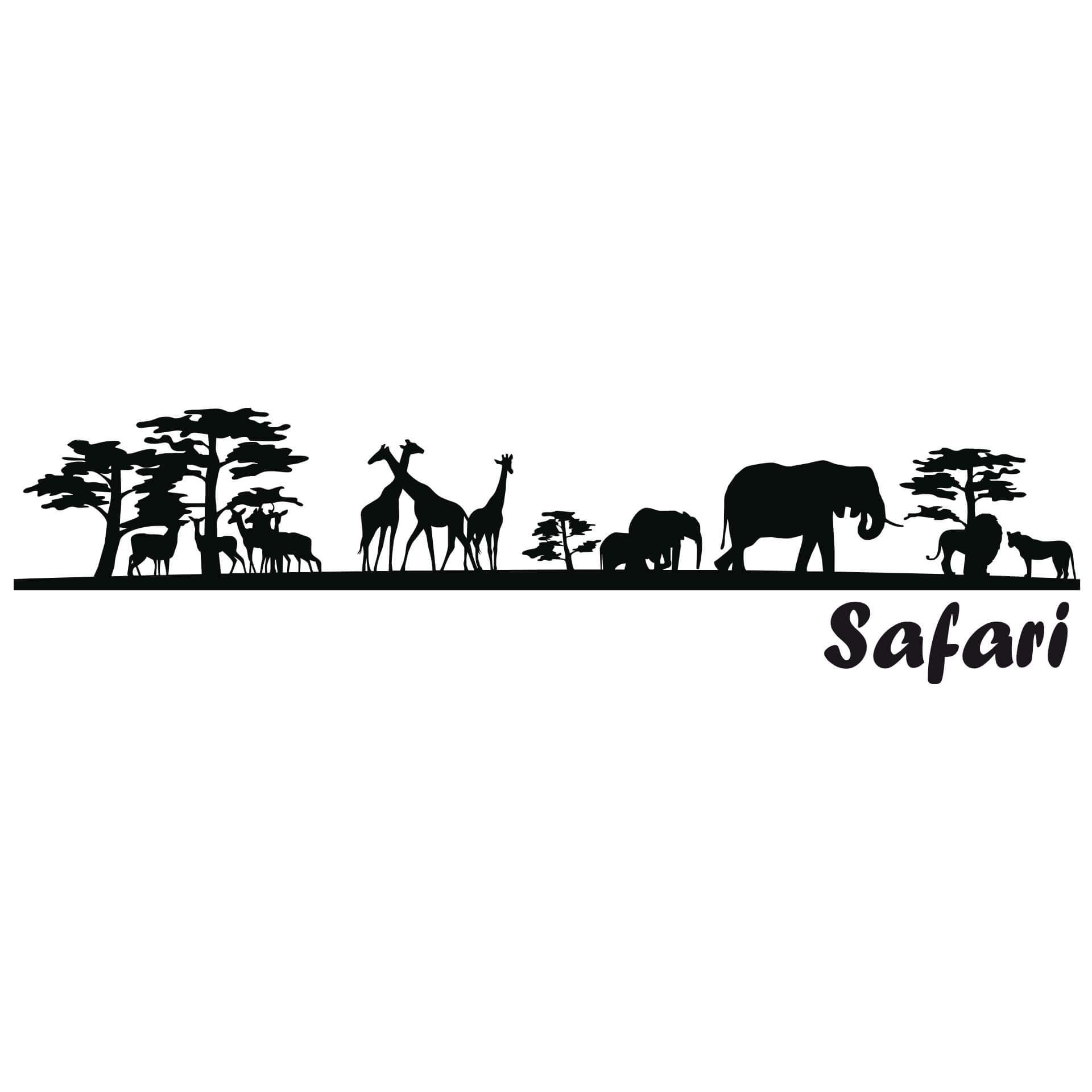 Wandtattoo Safari 1