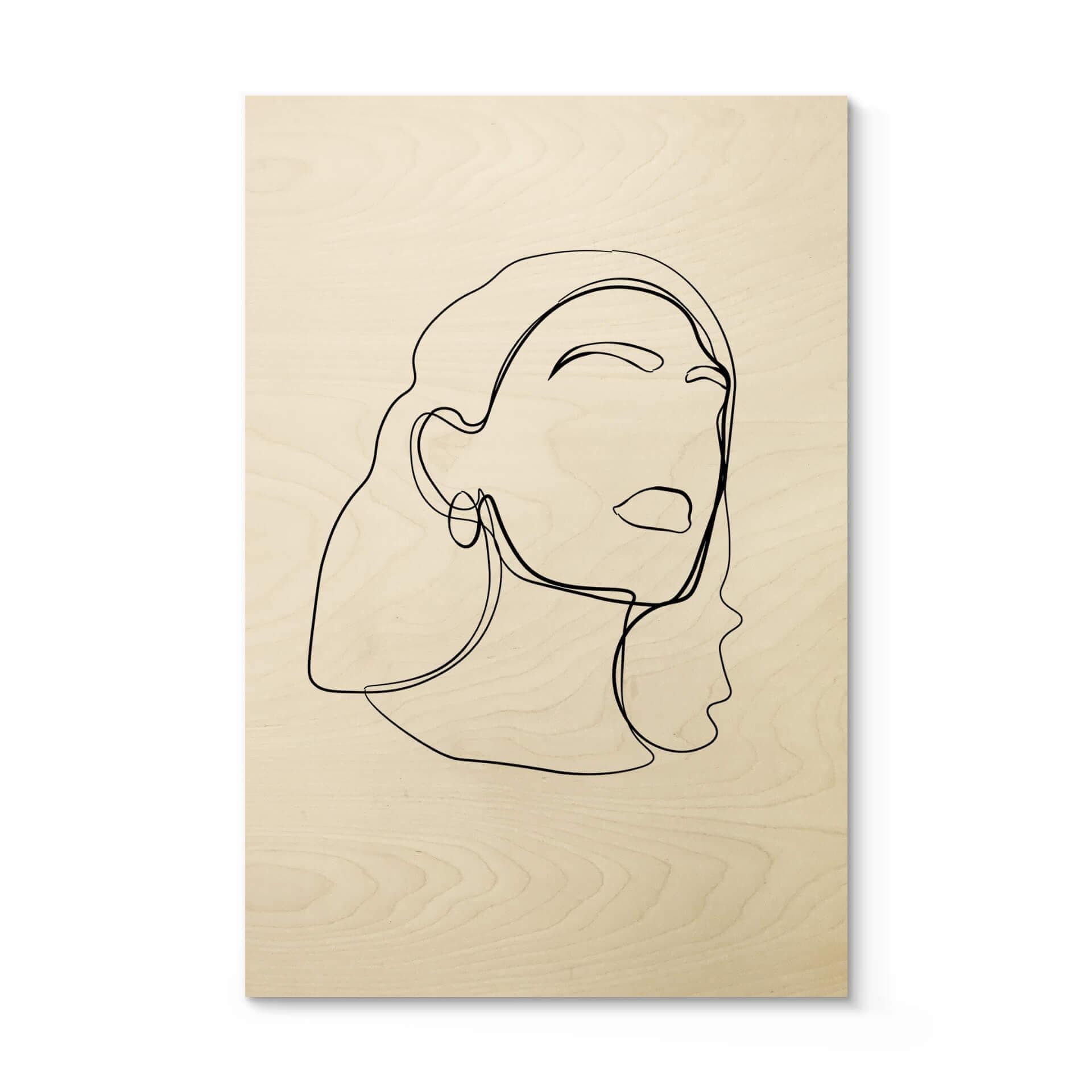 Billede af træ NKTN - Line Art - Følg dine drømme