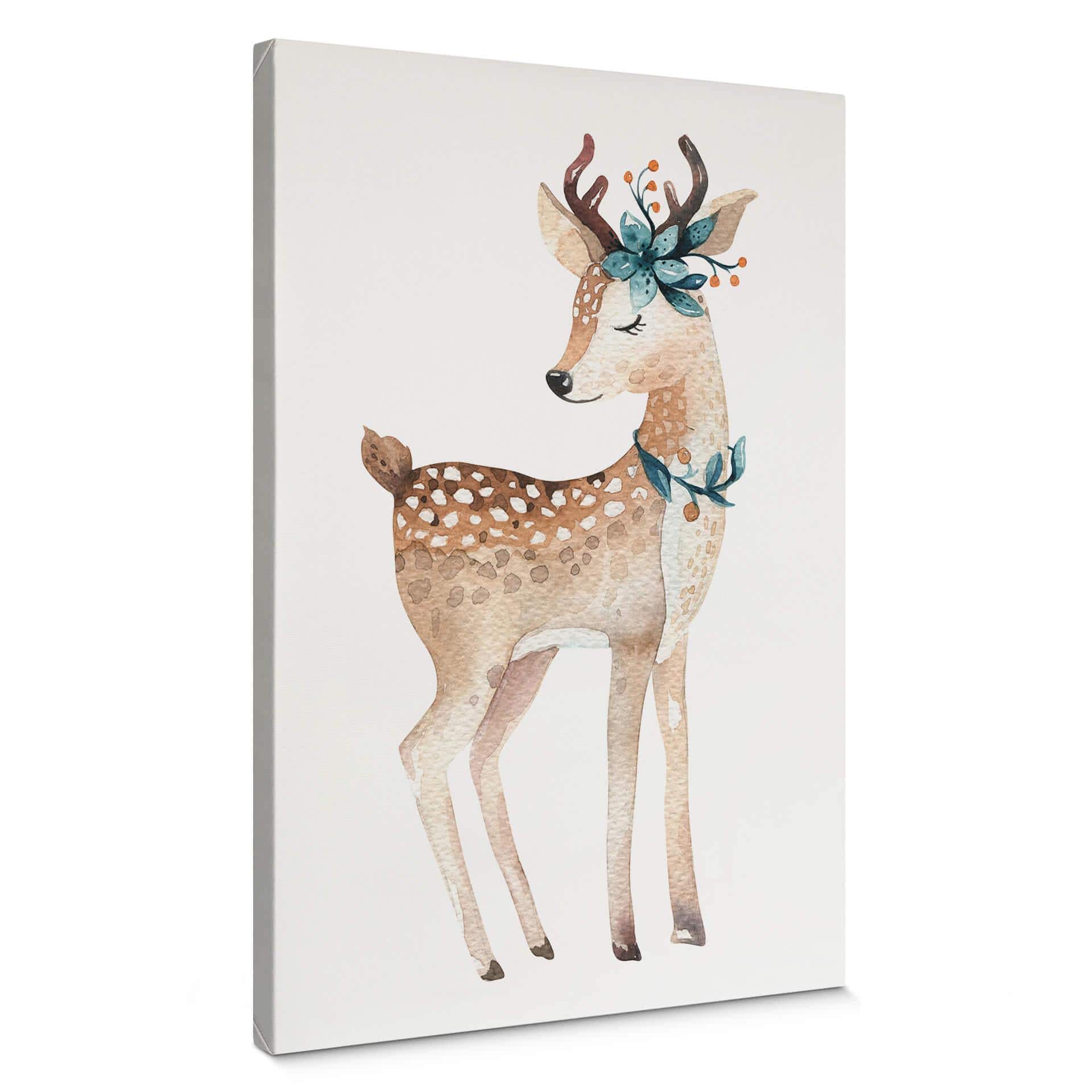 Canvastavla Kvilis - Fawn