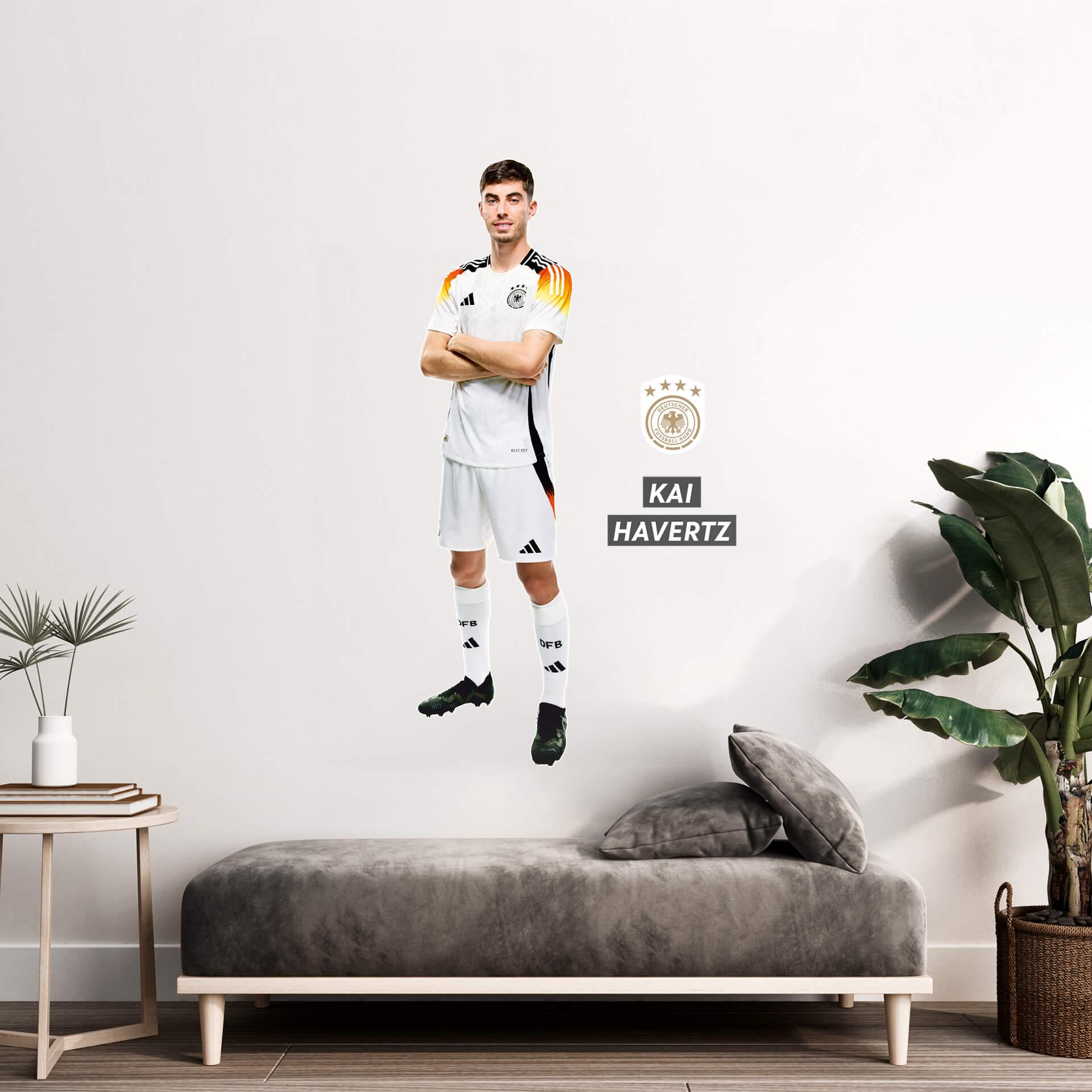 DFB Sticker EM für die Wand, Wandtattoo - Havertz