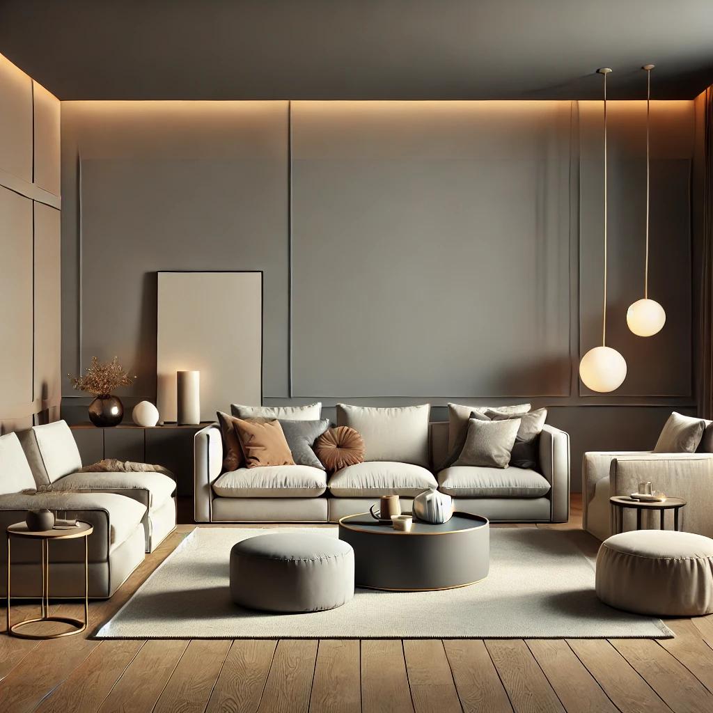 Pintura interior seda mate topo I Earl Grey Tea | Crear una atmósfera de discreta elegancia | LA COC