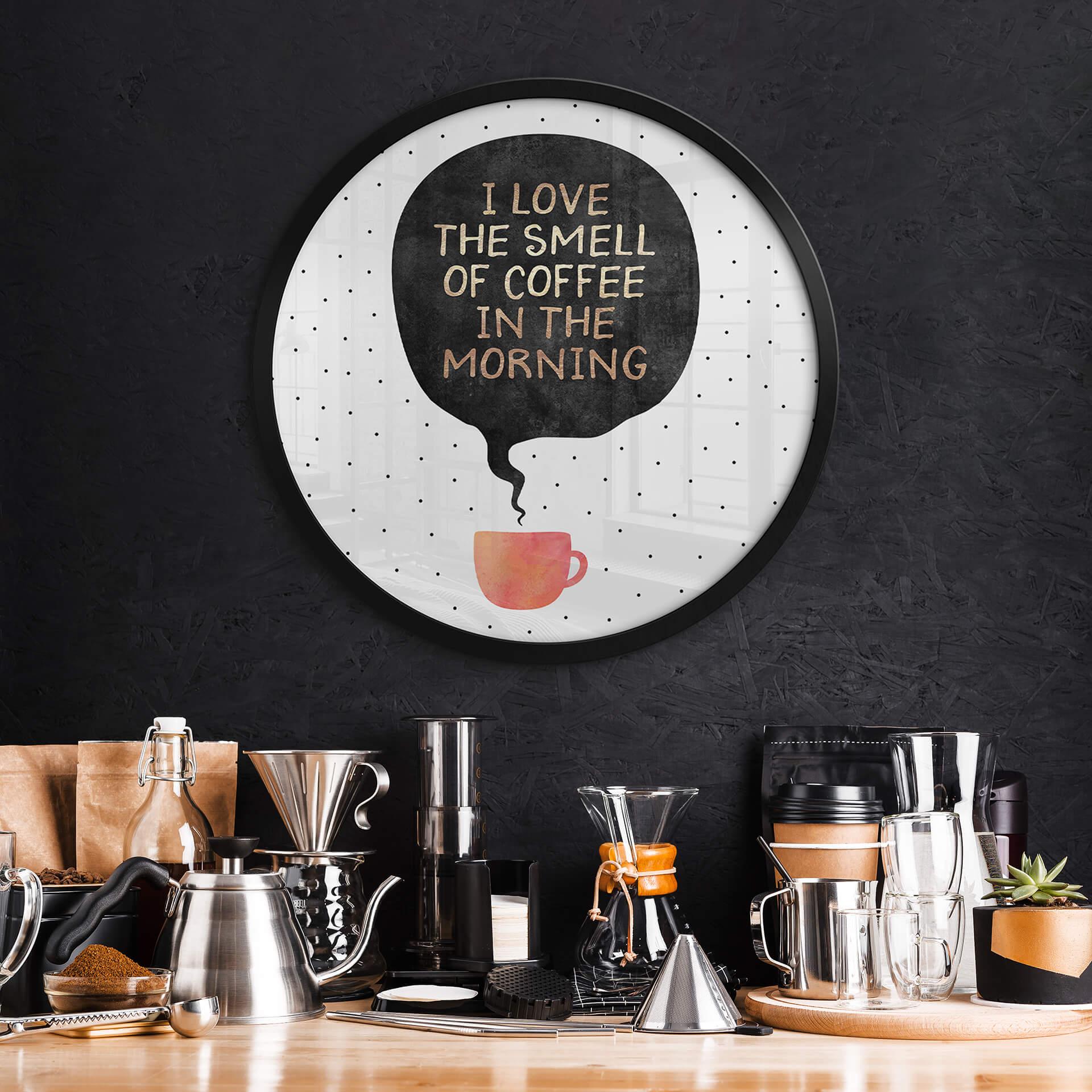 Plakat Fredriksson - I love the smell of coffee