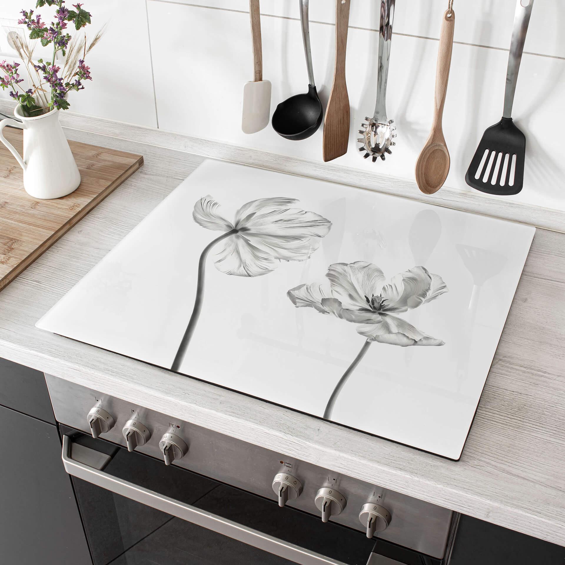 Kookplaat Afdekplaat Grønkjær - Tulpen