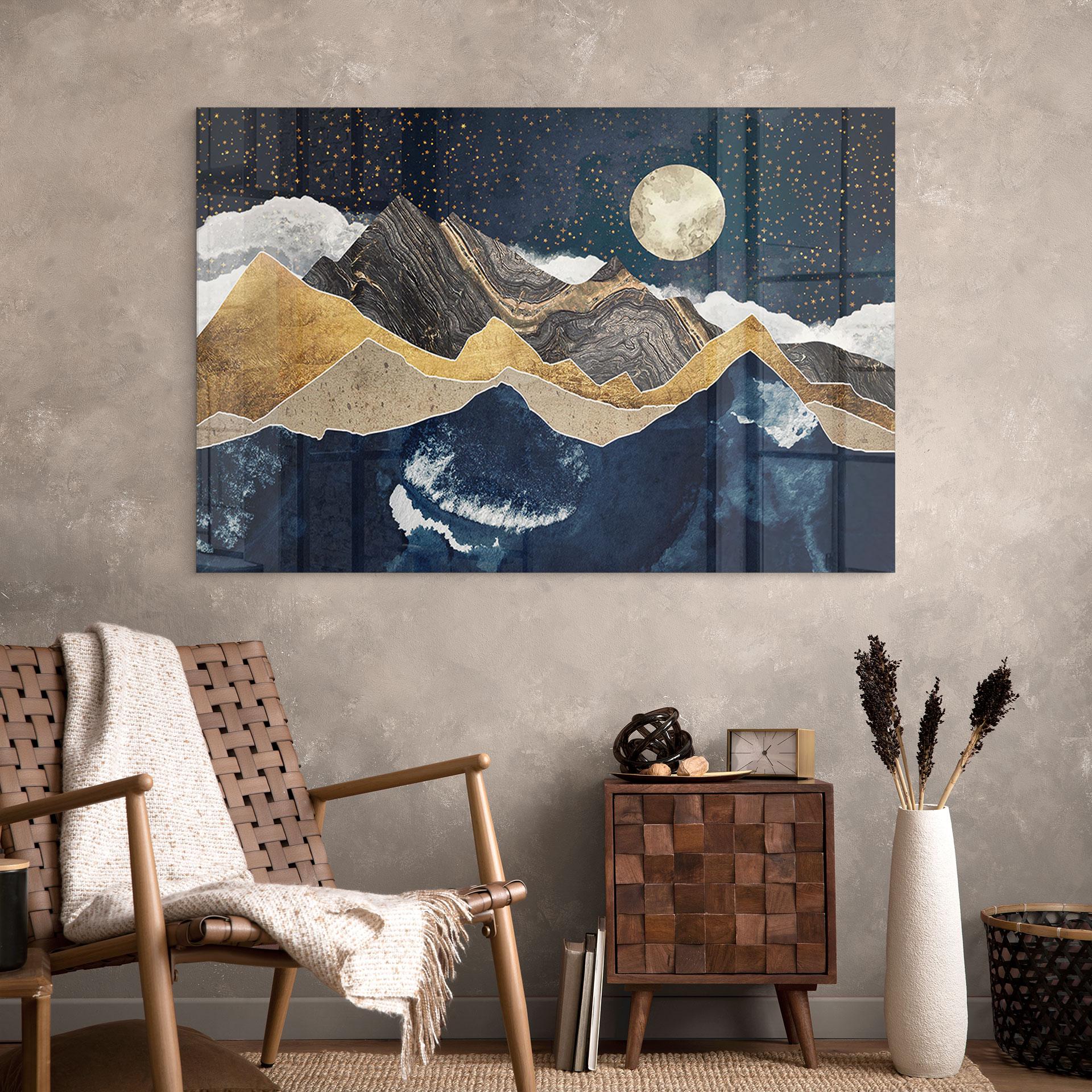 Akrylbillede Stjernehimmel om vinteren - SpaceFrog Designs