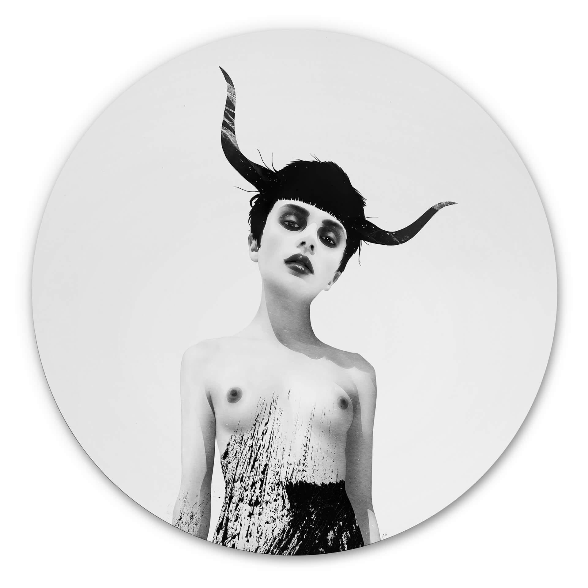Tableau sur alu-Dibond rond Ireland - The Sweetest Kill