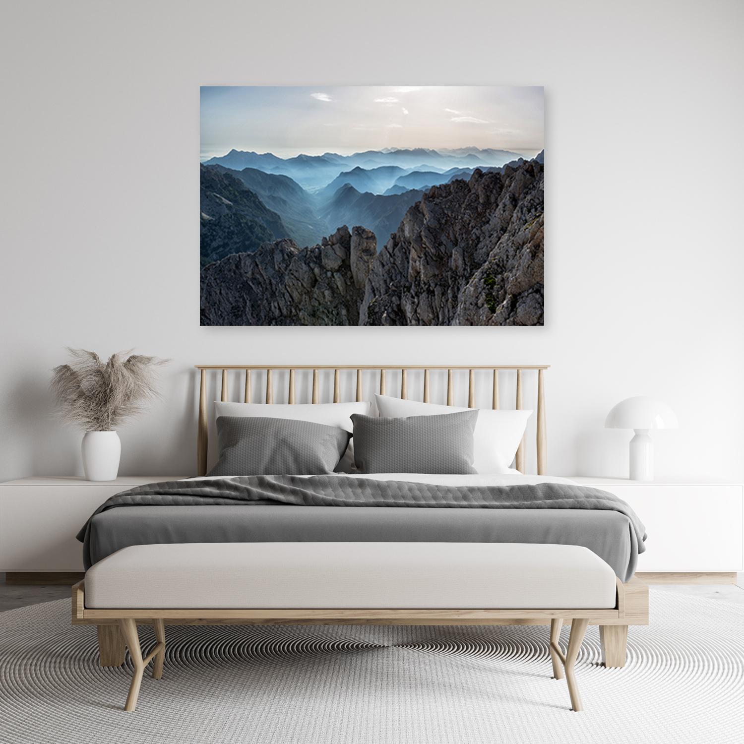 Canvasbillede, Naturlandskab bjerge