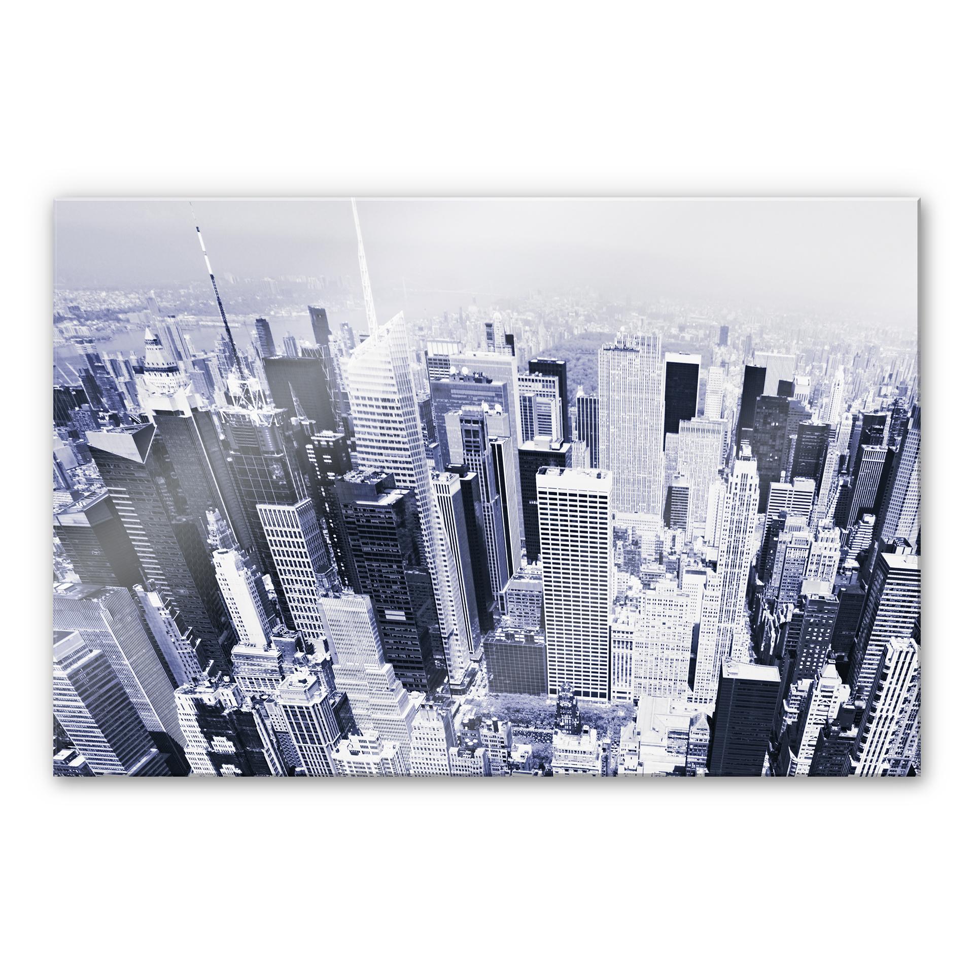 Akrylbillede Manhattan luftfoto