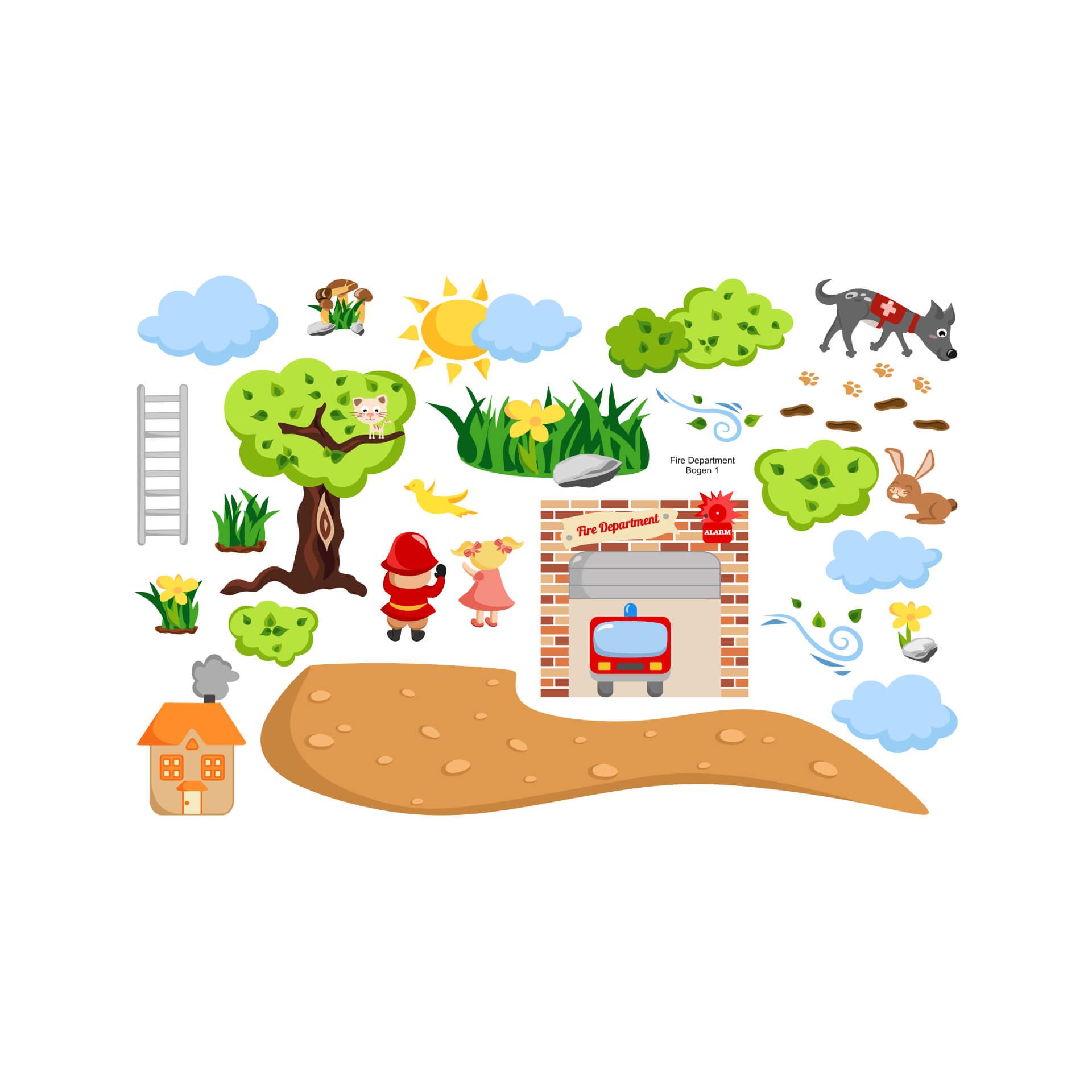Wallsticker Fire Department
