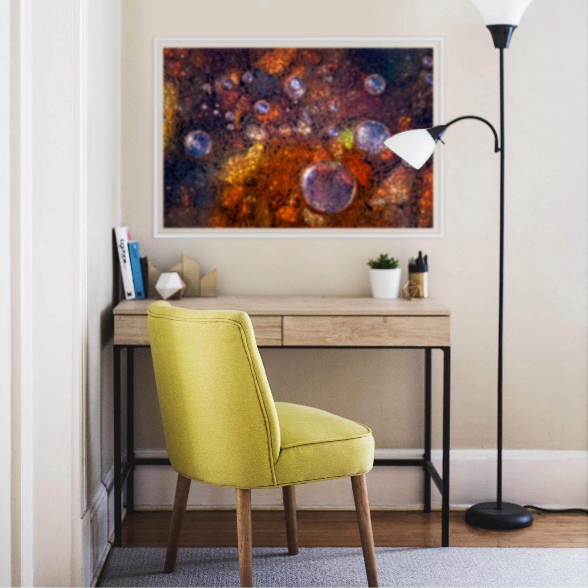 Zelfklevende Poster Giudici - Abstract Glass