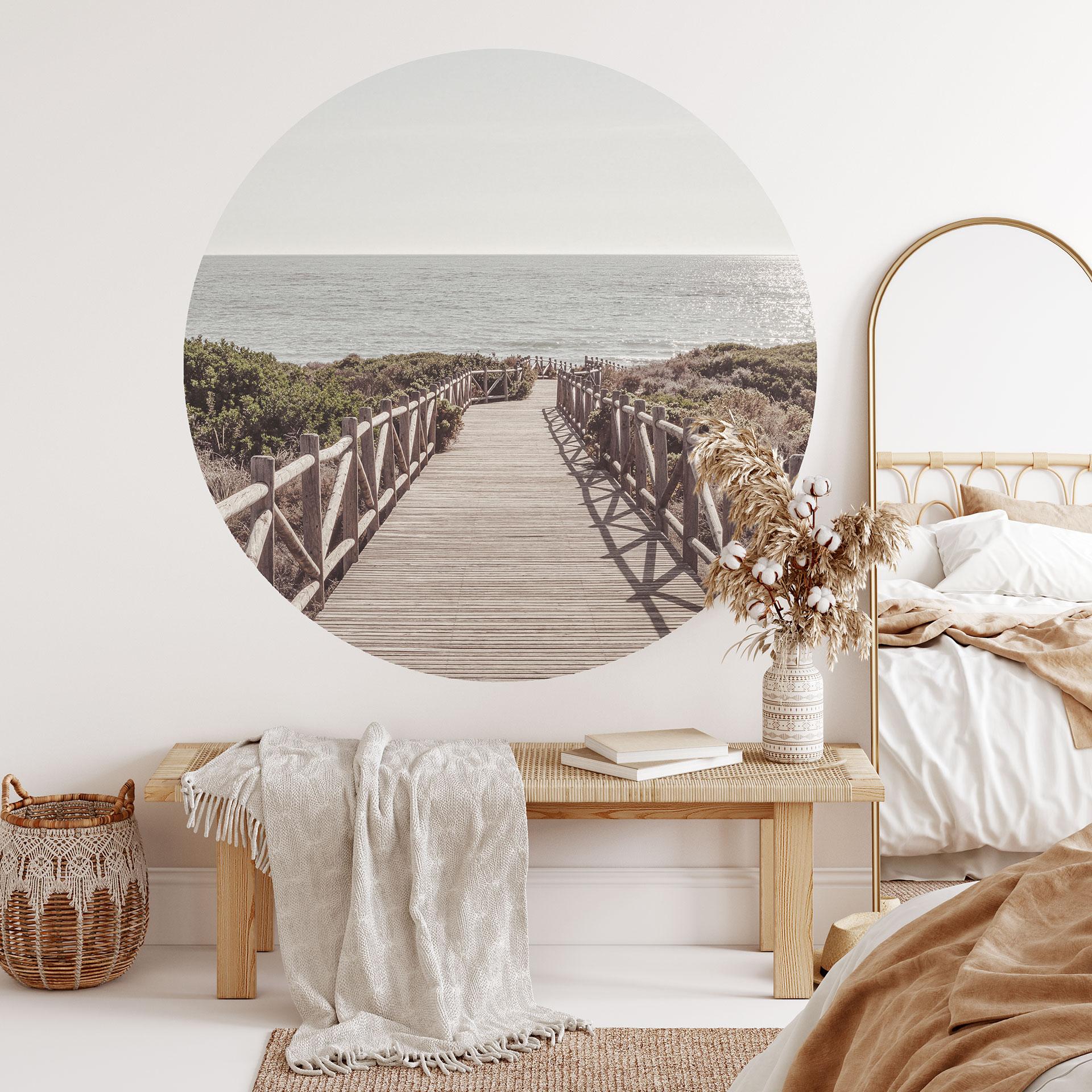 Wall Sticker Anløbsbro til stranden - 1X Studio