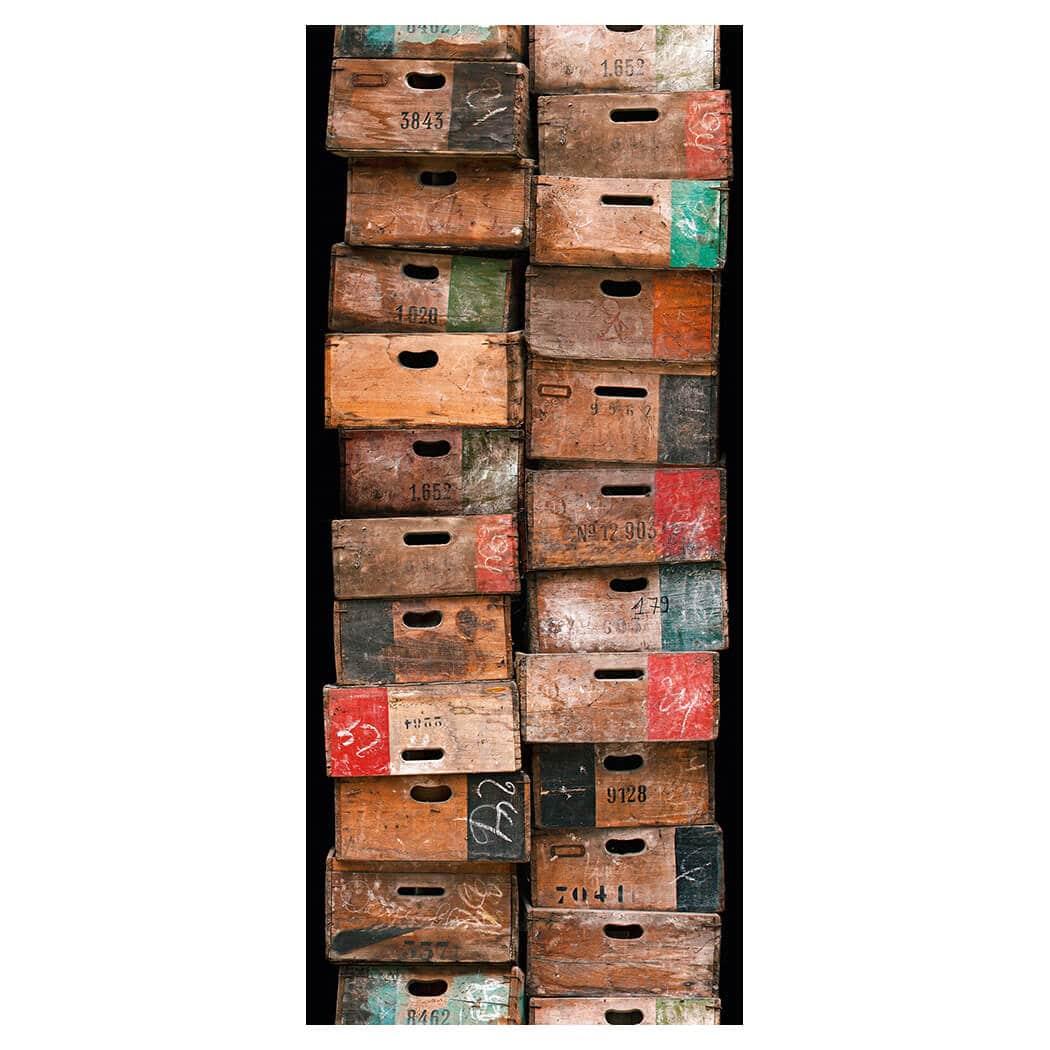 Livingwalls selbstklebendes Pop.up Panel 2 braun,