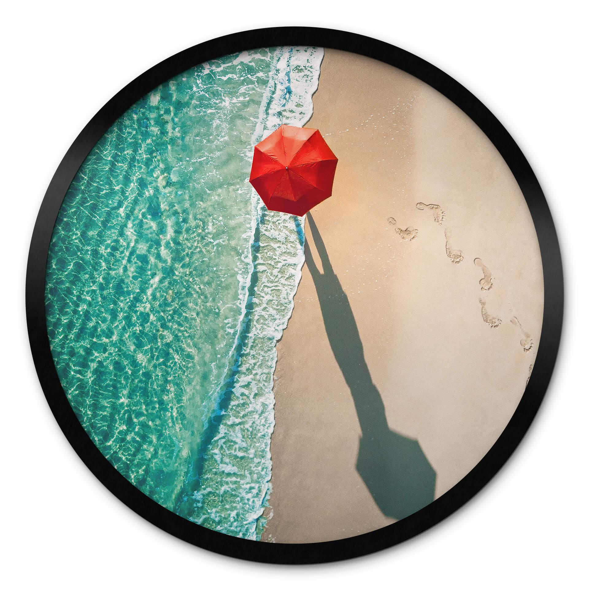 Plakat Ambra - Langs havet - Rund