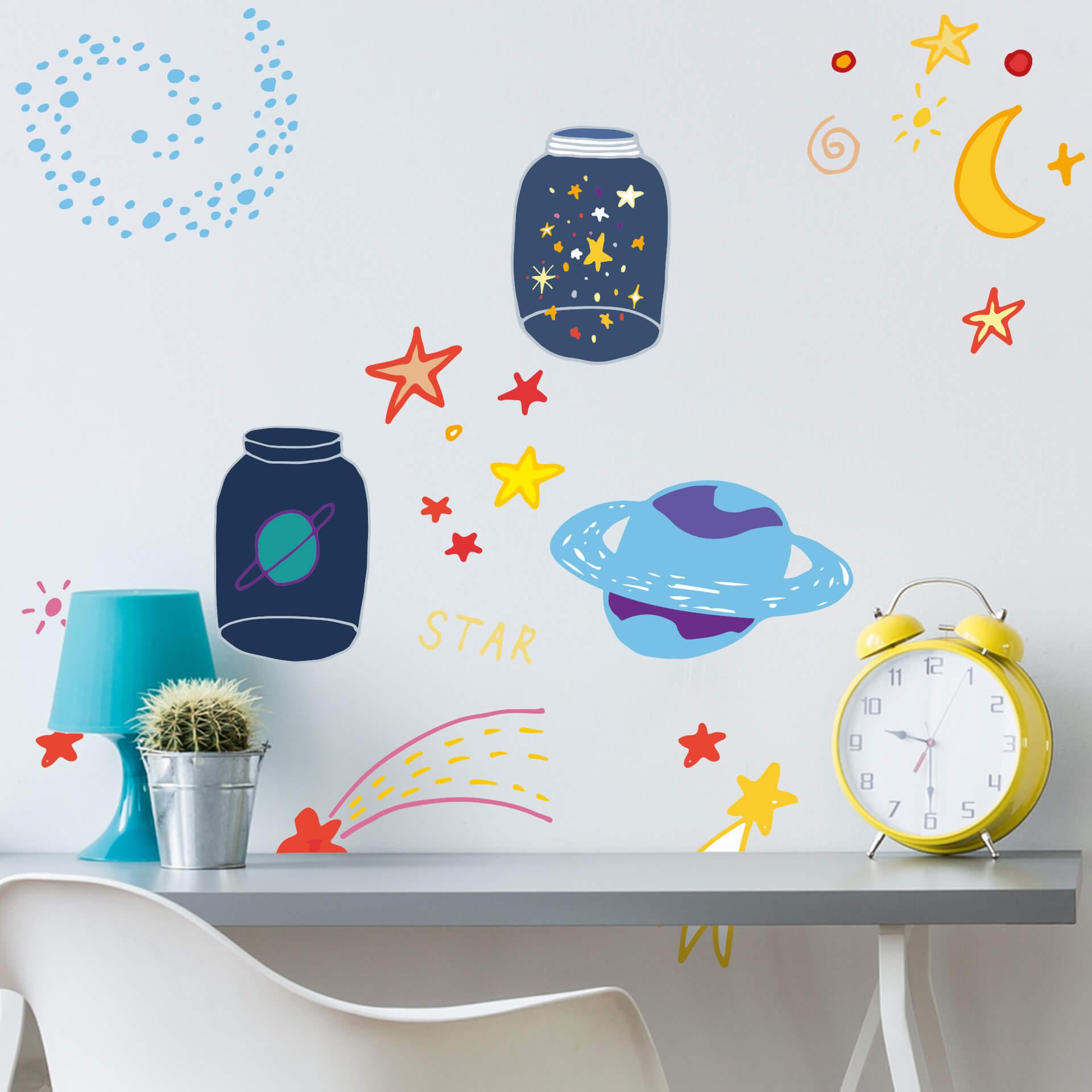 Adsivo murale - Catturando le stelle