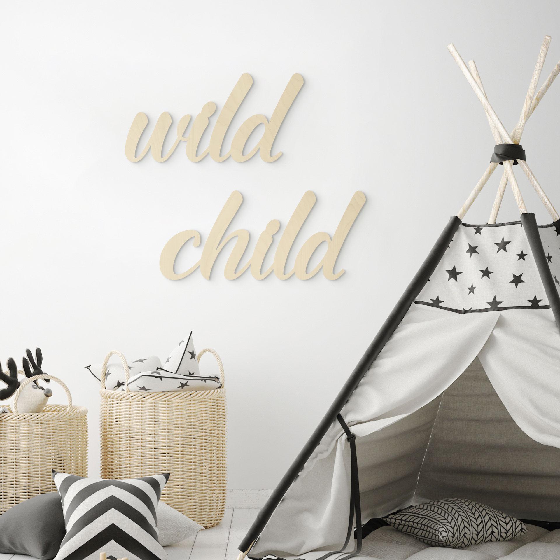 Vægdekoration Popler træ Wild Child