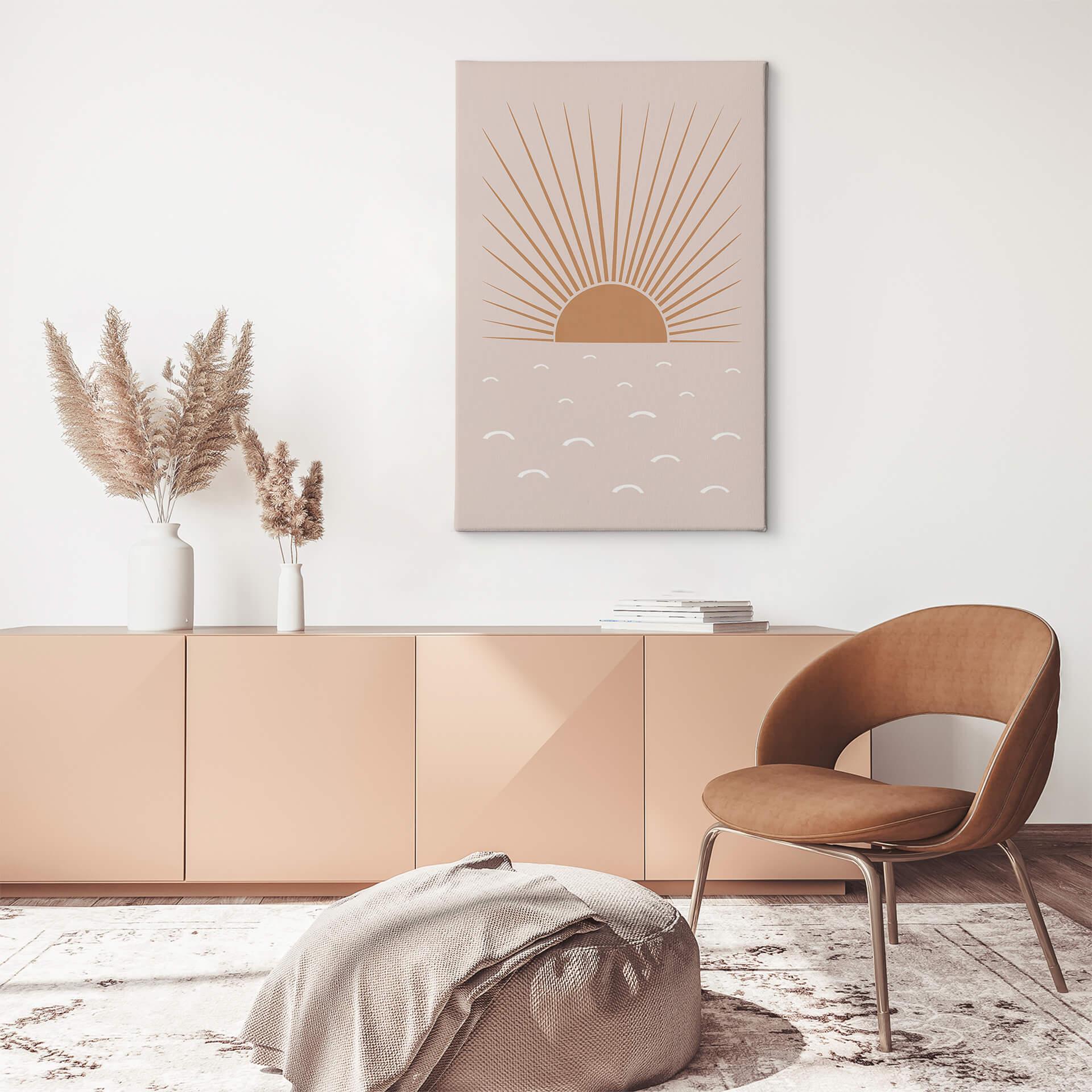 Canvas Orara Studio - Red Sunlight