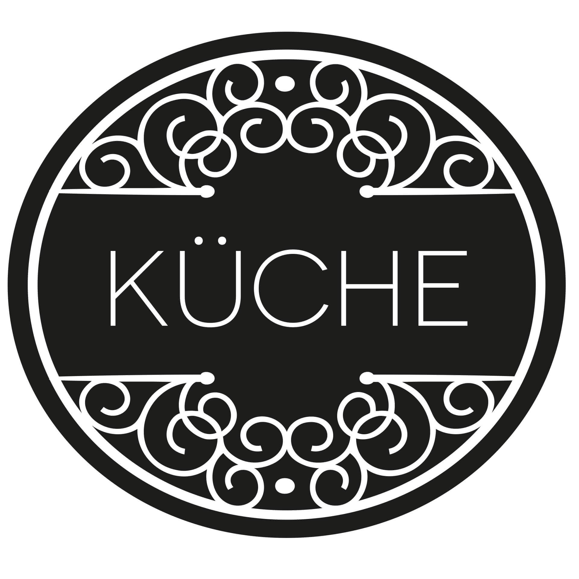 Wandtattoo Küche
