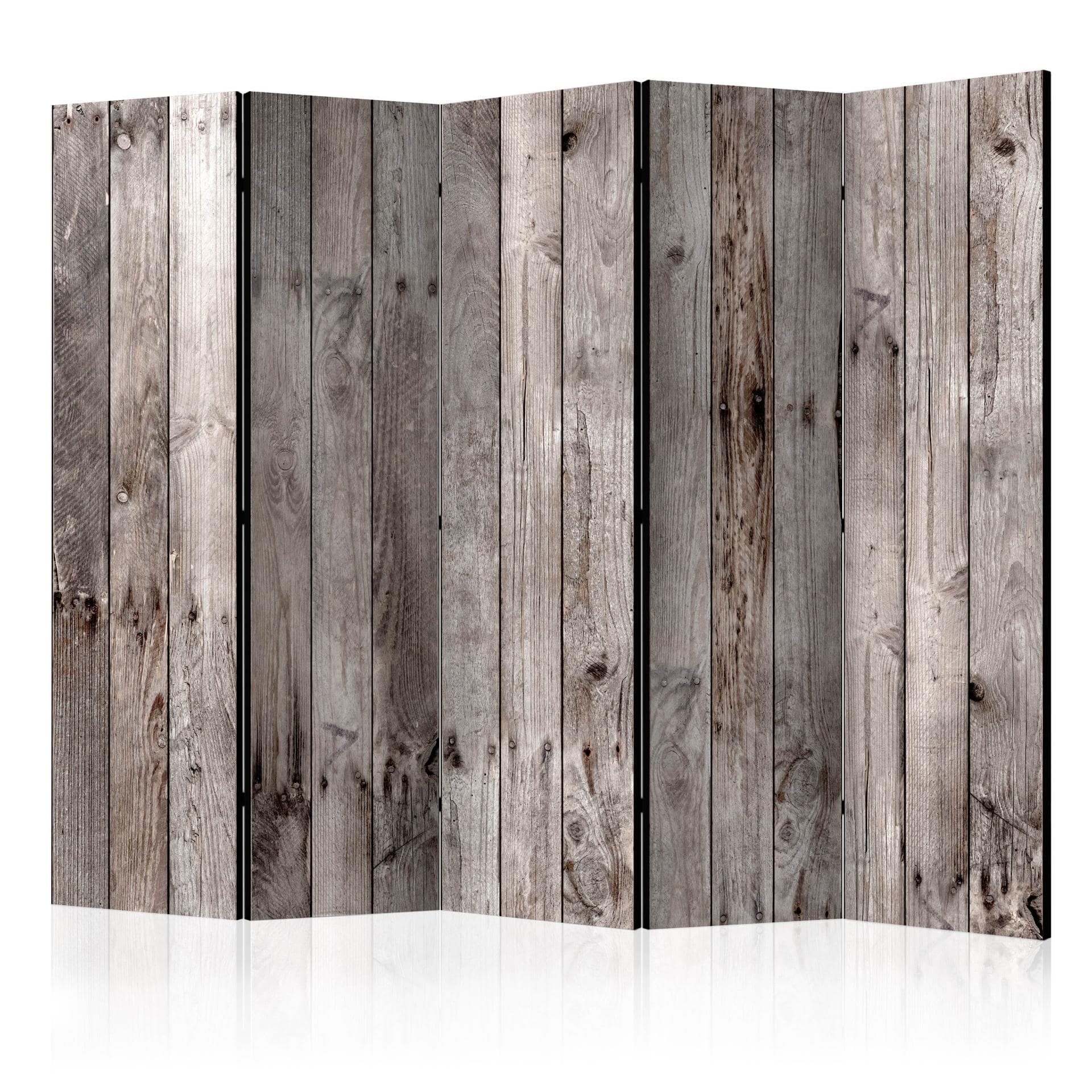 Divisorio per sala - Legno secolare, 3 pezzi