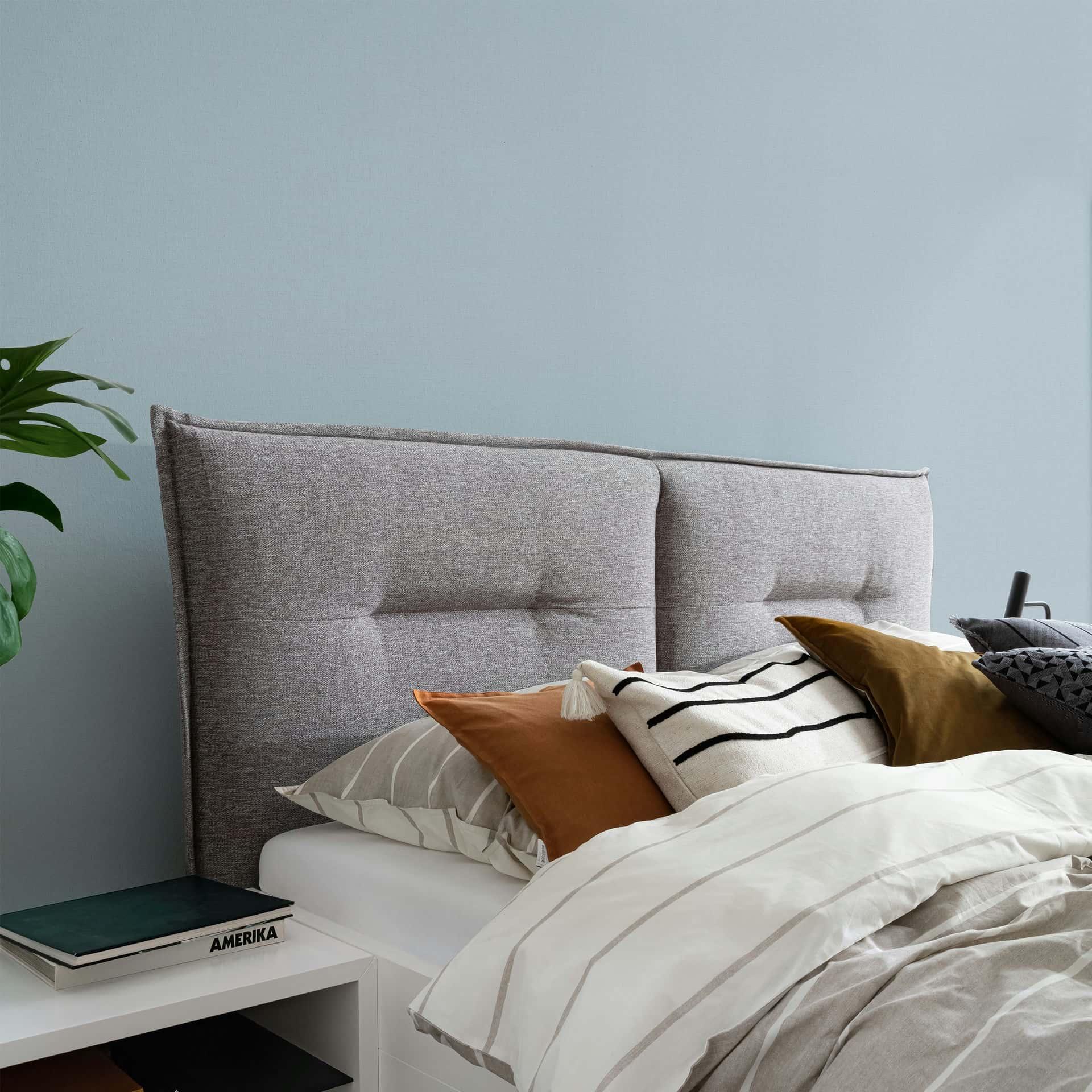 Vliesbehang structuur effen modern mat in blauw
