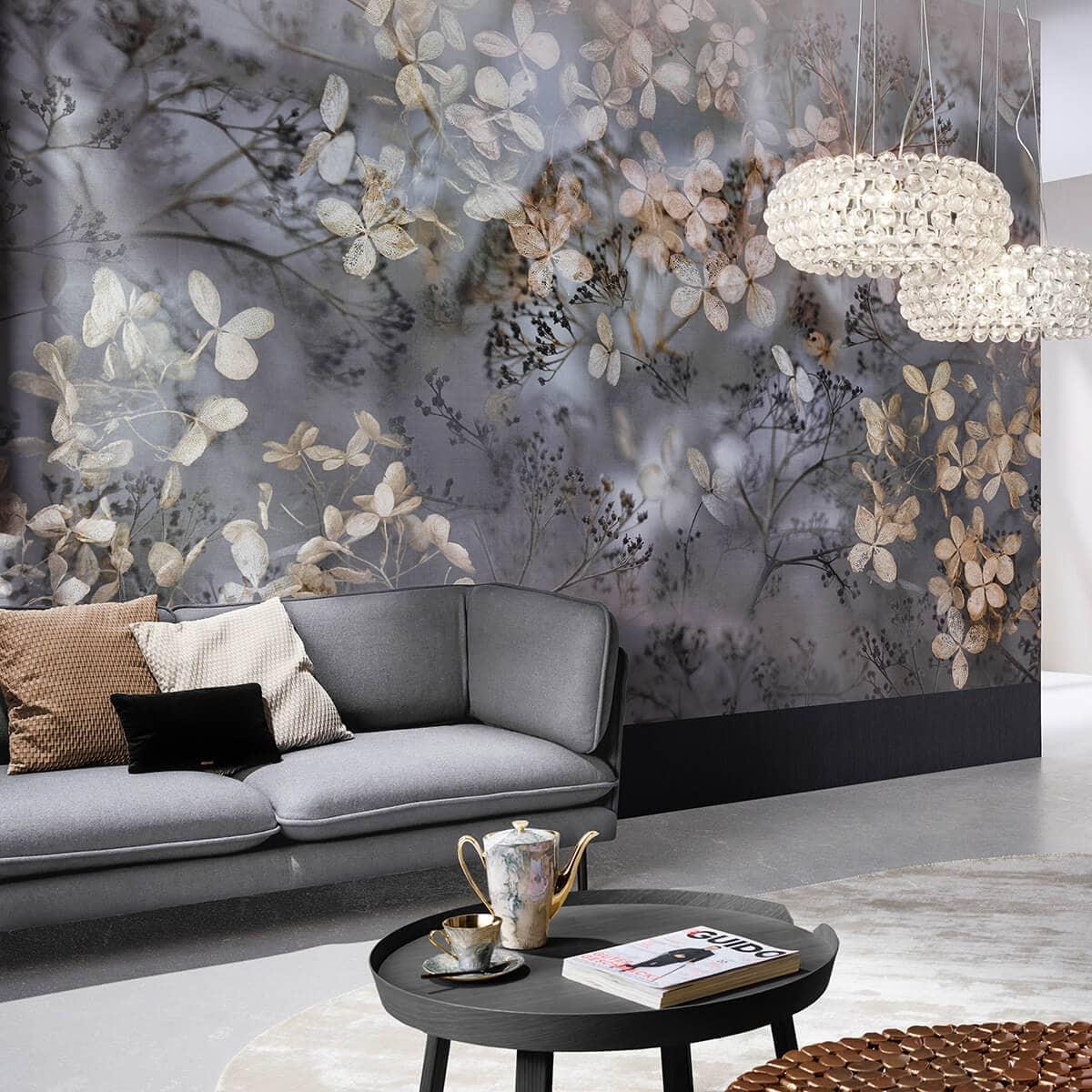 Guido Maria Kretschmer Fotobehang Art Edition Purple Flowers