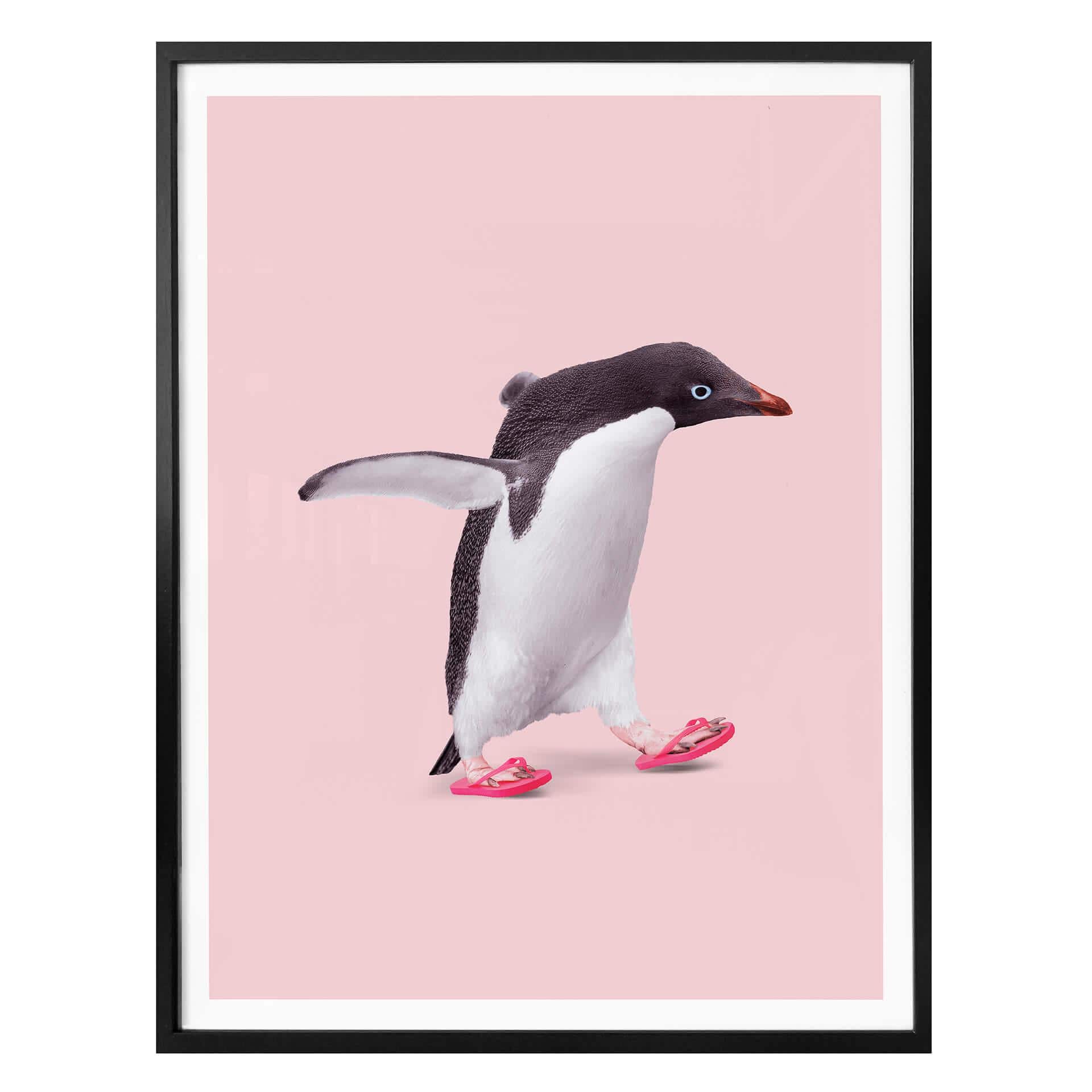 Poster Loose - Flip Flop Penguin
