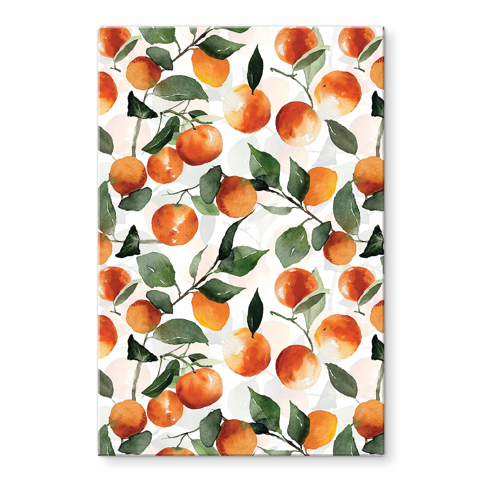 Akrylbillede Frugtagtige mandariner - UN Designs