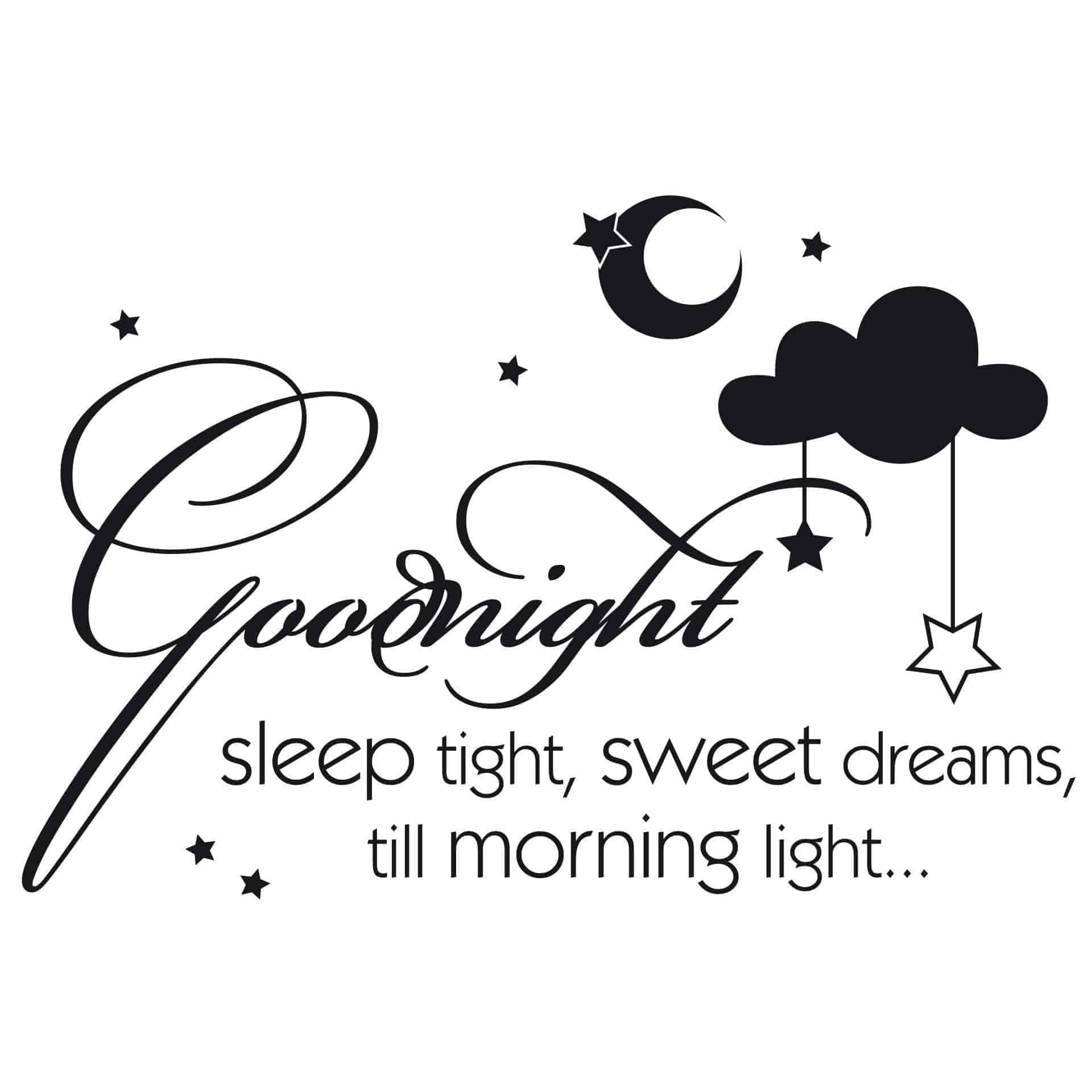 Goodnight sleep tight...