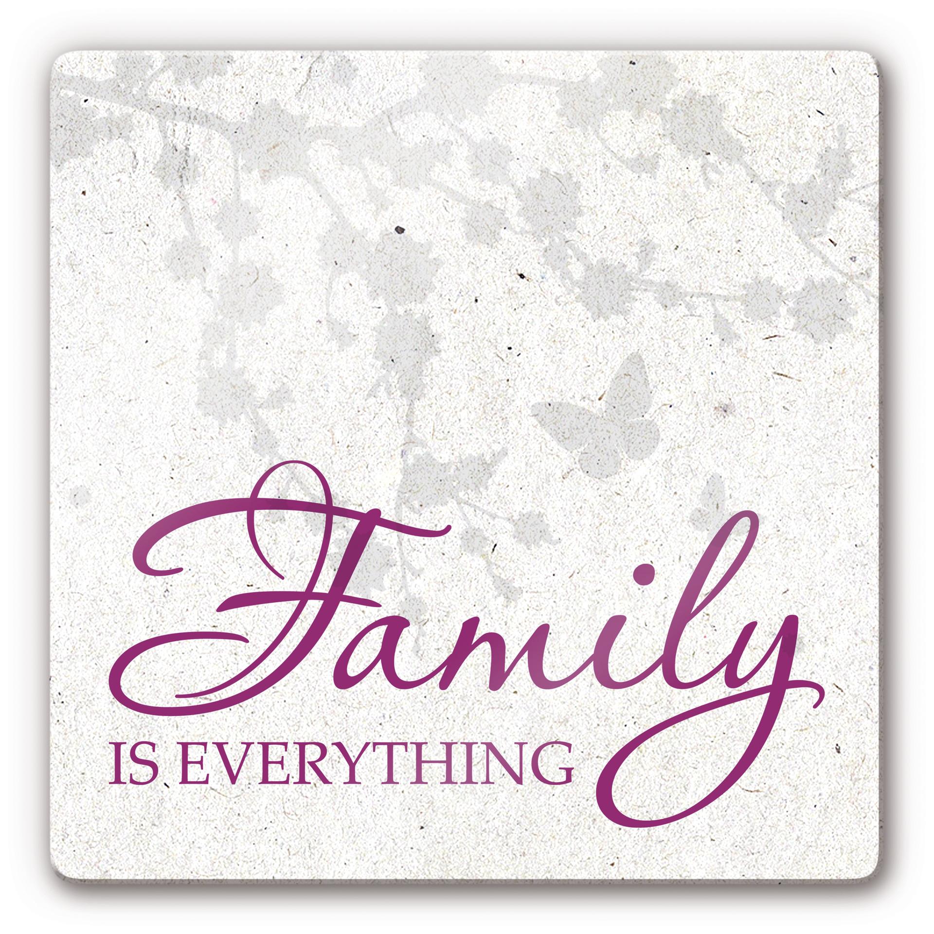 Glasbillede - Family is everything