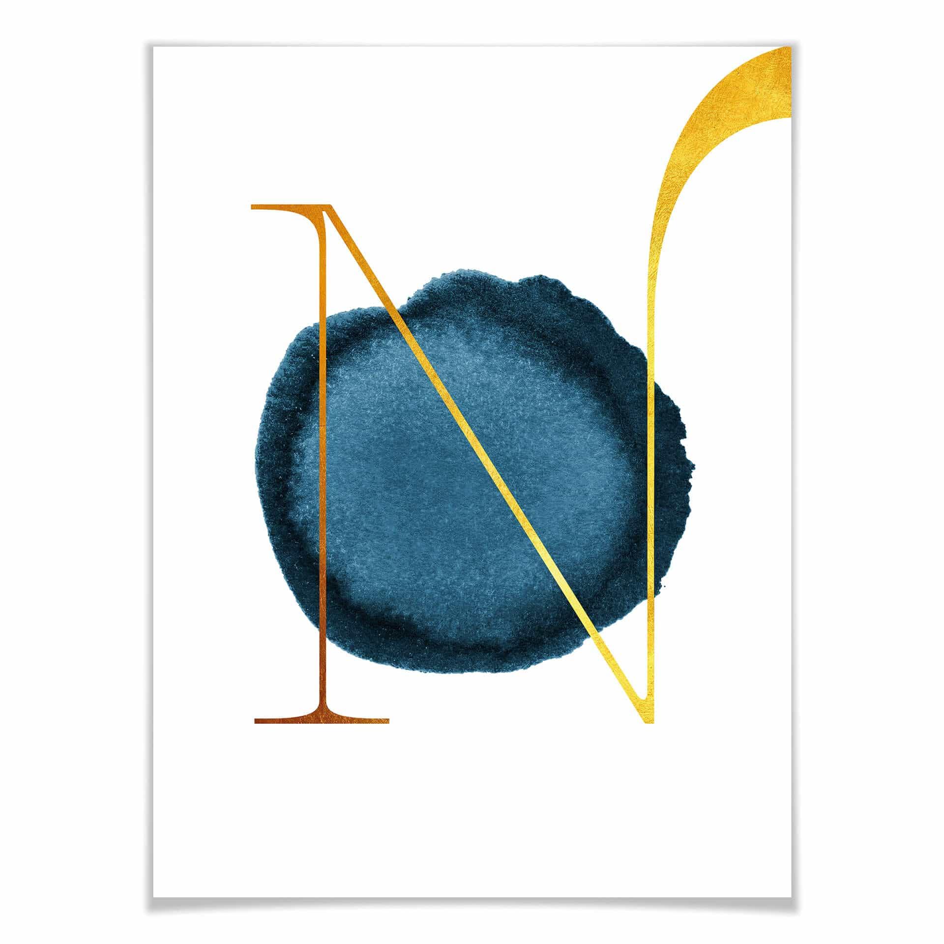 Plakat - Złote N
