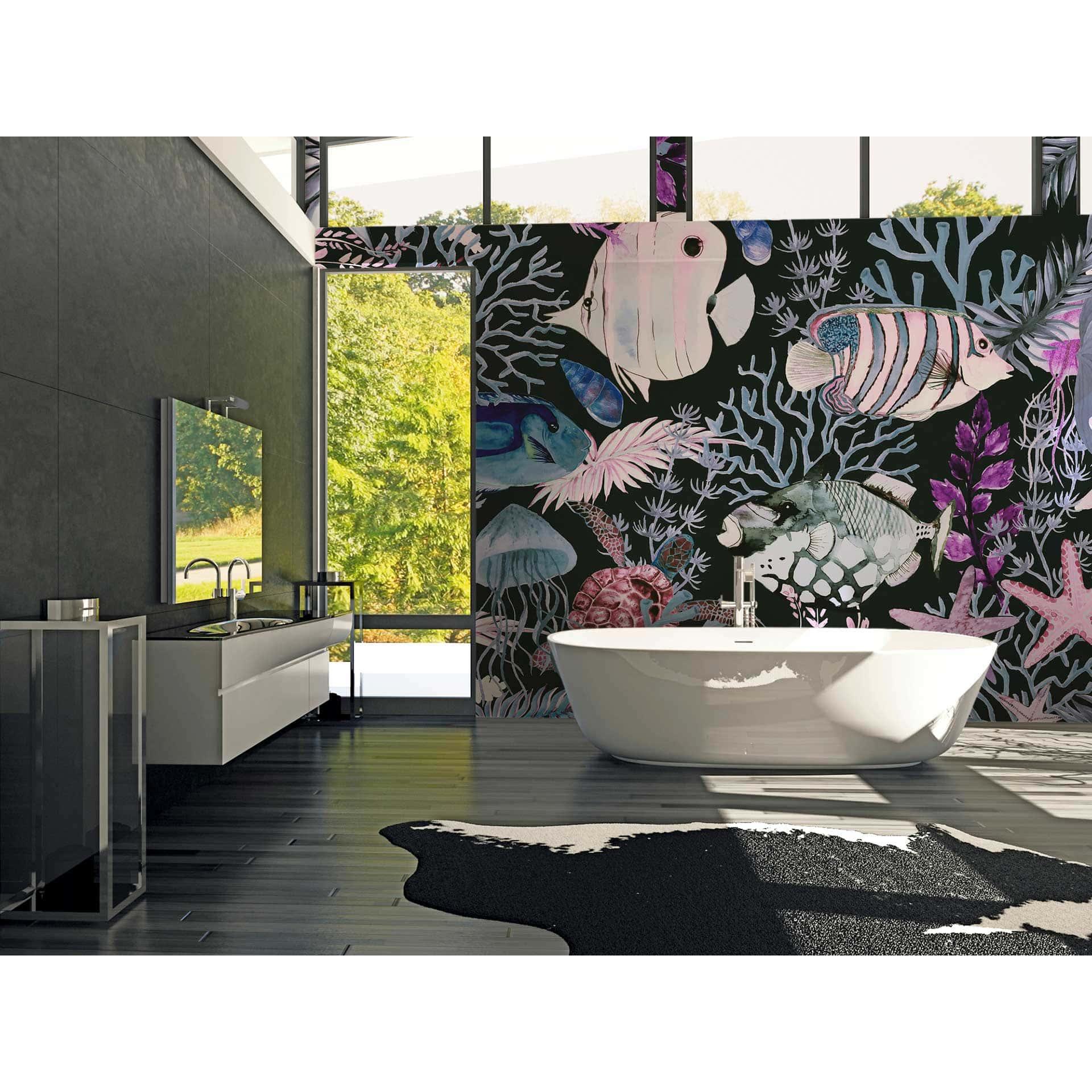 Livingwalls Fotobehang ARTist Underwater Fish