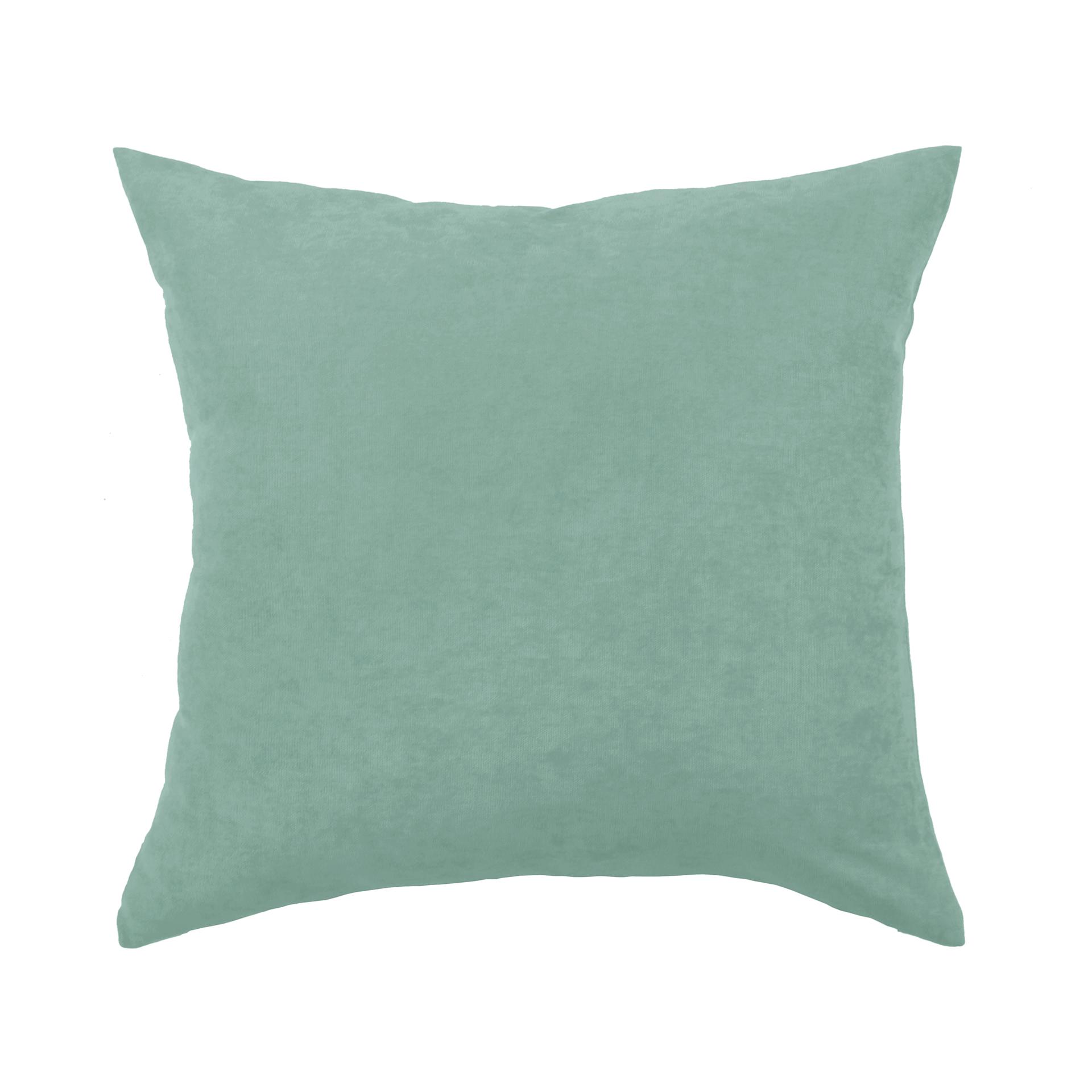 Uni Kissenhülle in mint in 40x40 cm