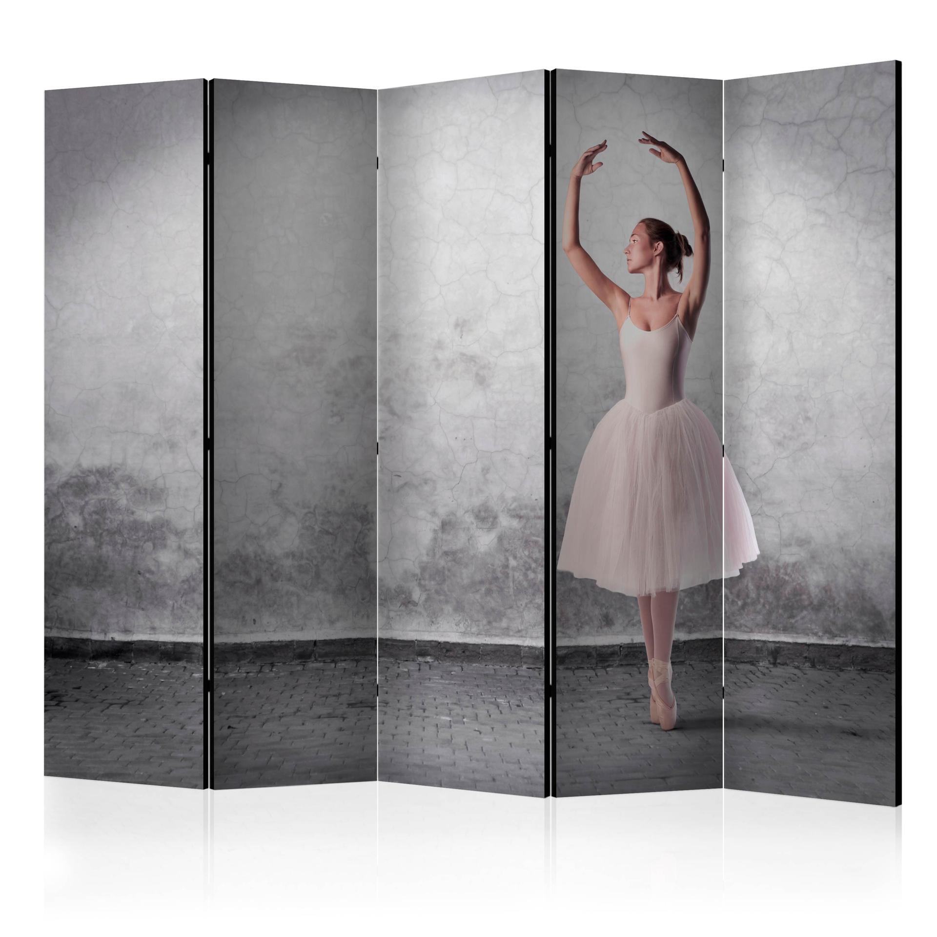 Divisorio per sala - Ballerina in stile Degas, 3 pezzi