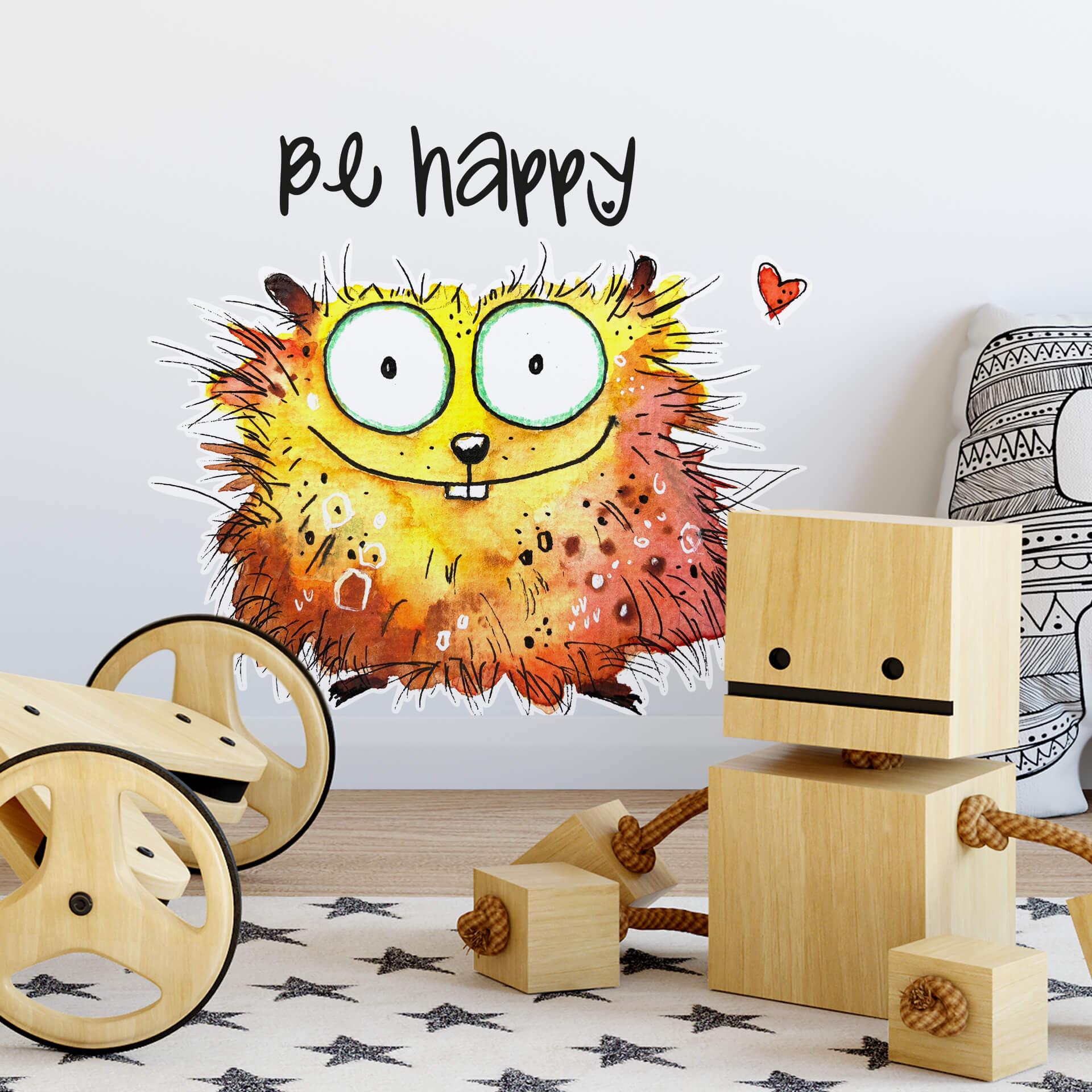 Wandtattoo Hagenmeyer - Happy Hamster