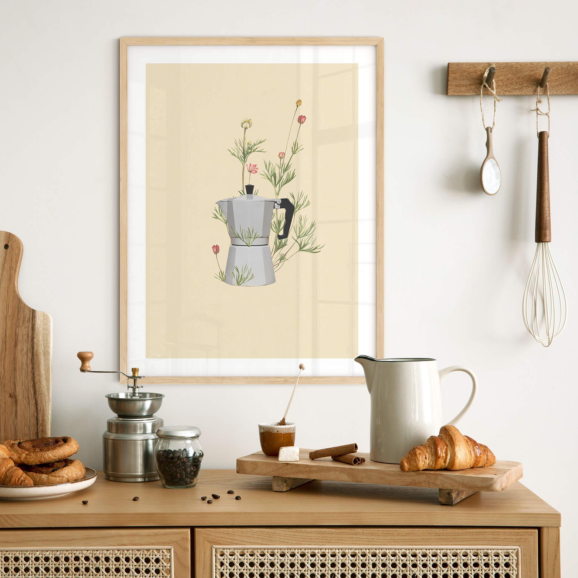 Poster Frida Floral Studio - Mokka Floral