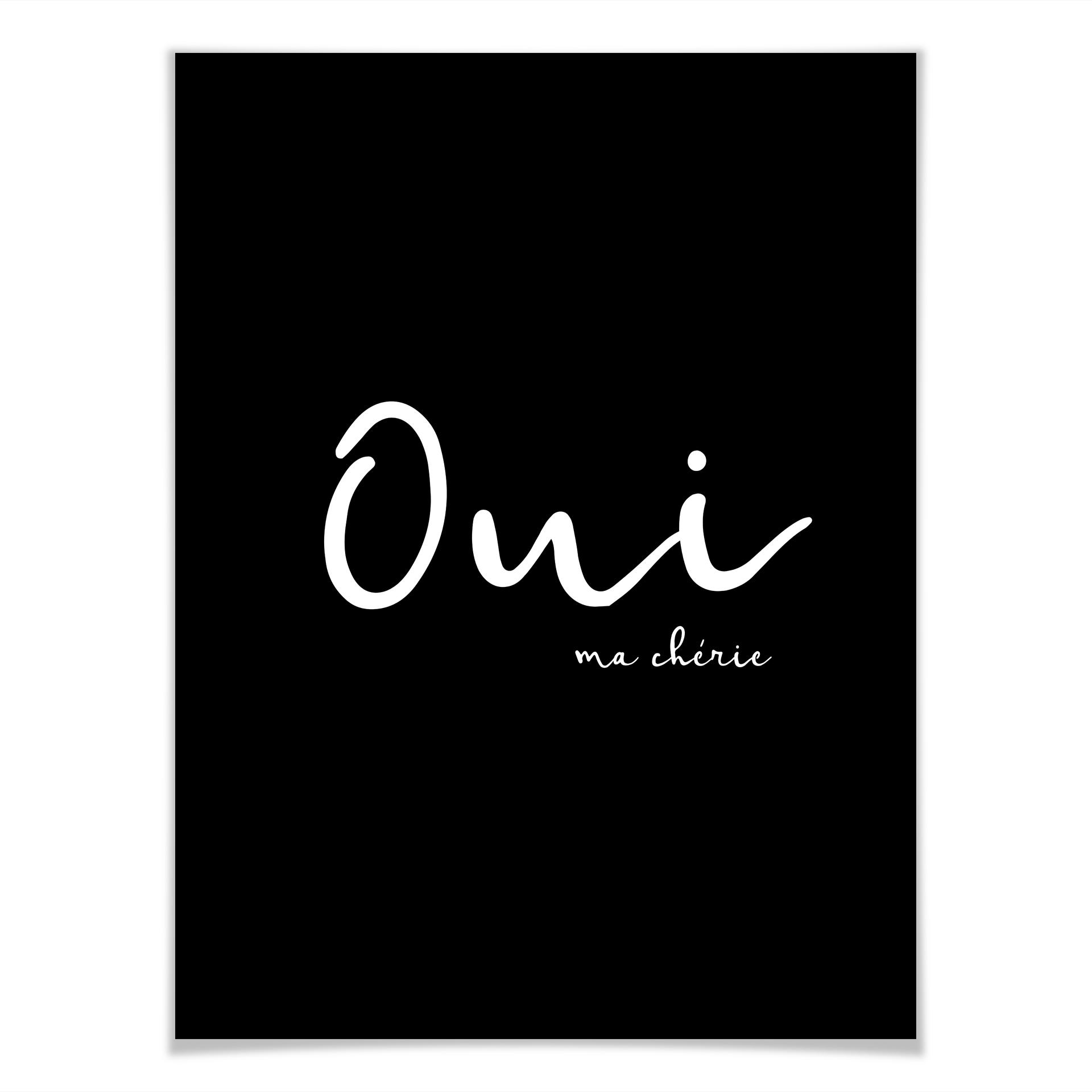 Plakat Oui ma chérie
