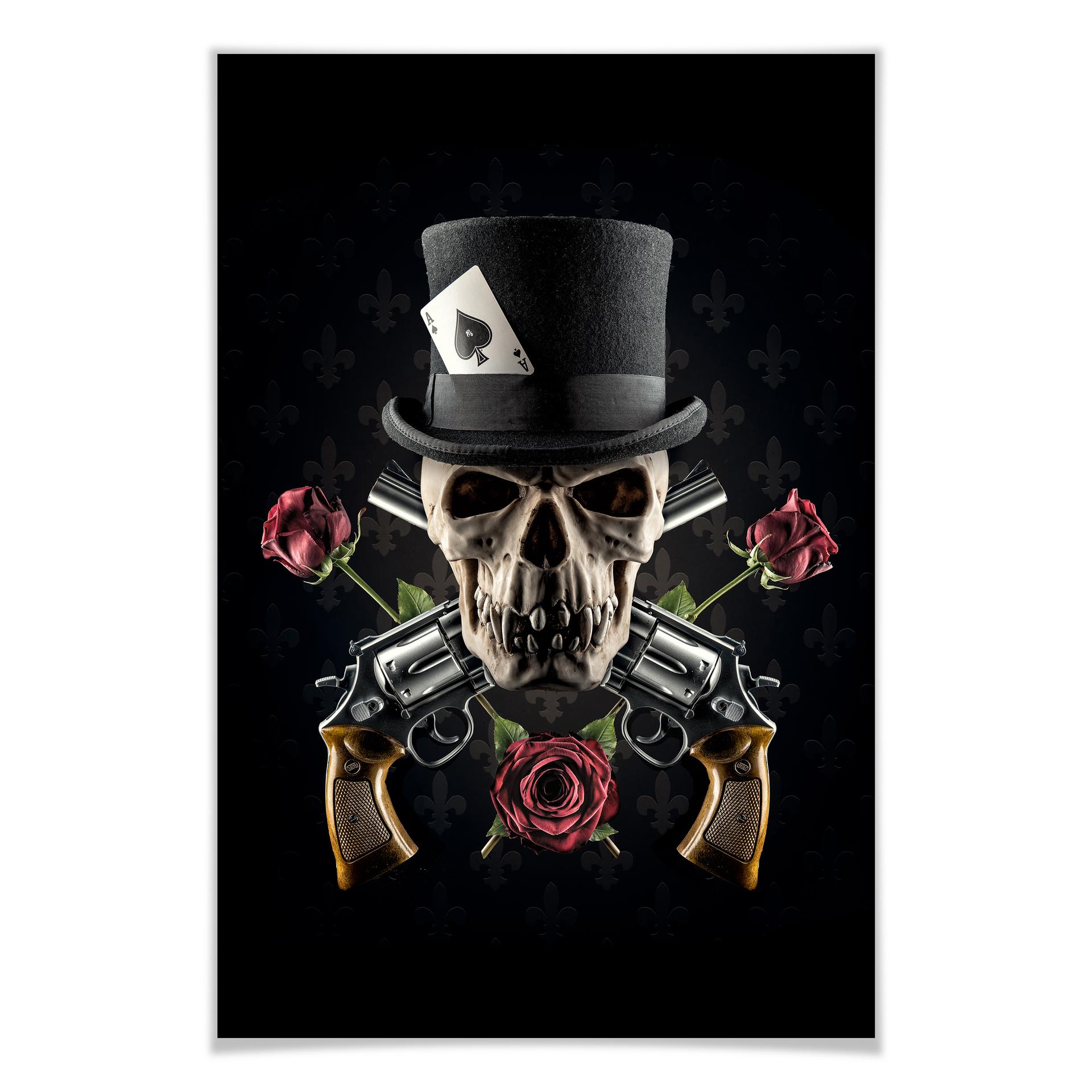 Poster - Damsten - Guns and Roses