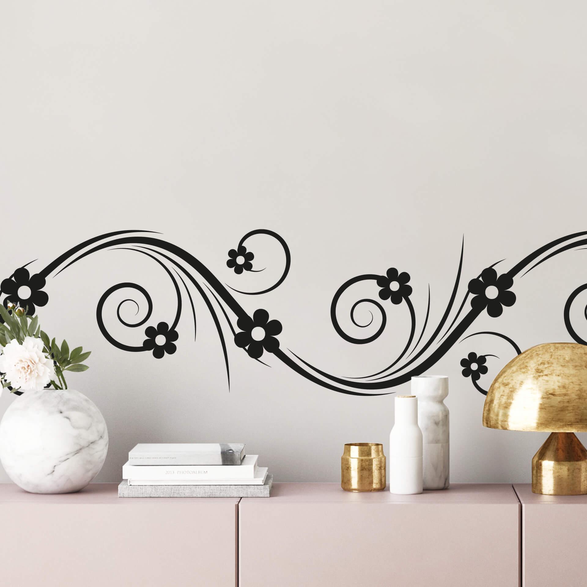 Wallsticker - Vægbånd Sommer