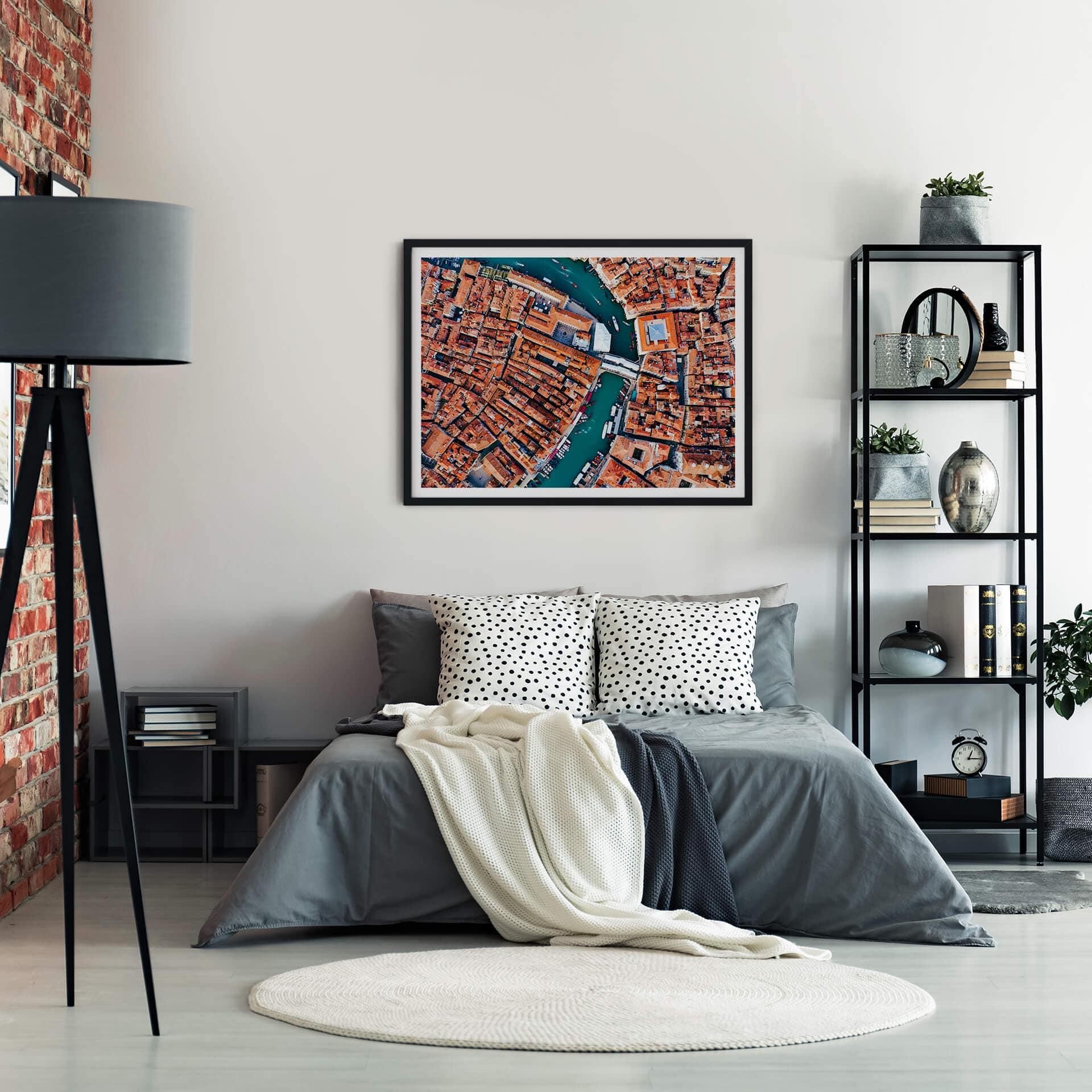 Póster Colombo - Venecia desde arriba