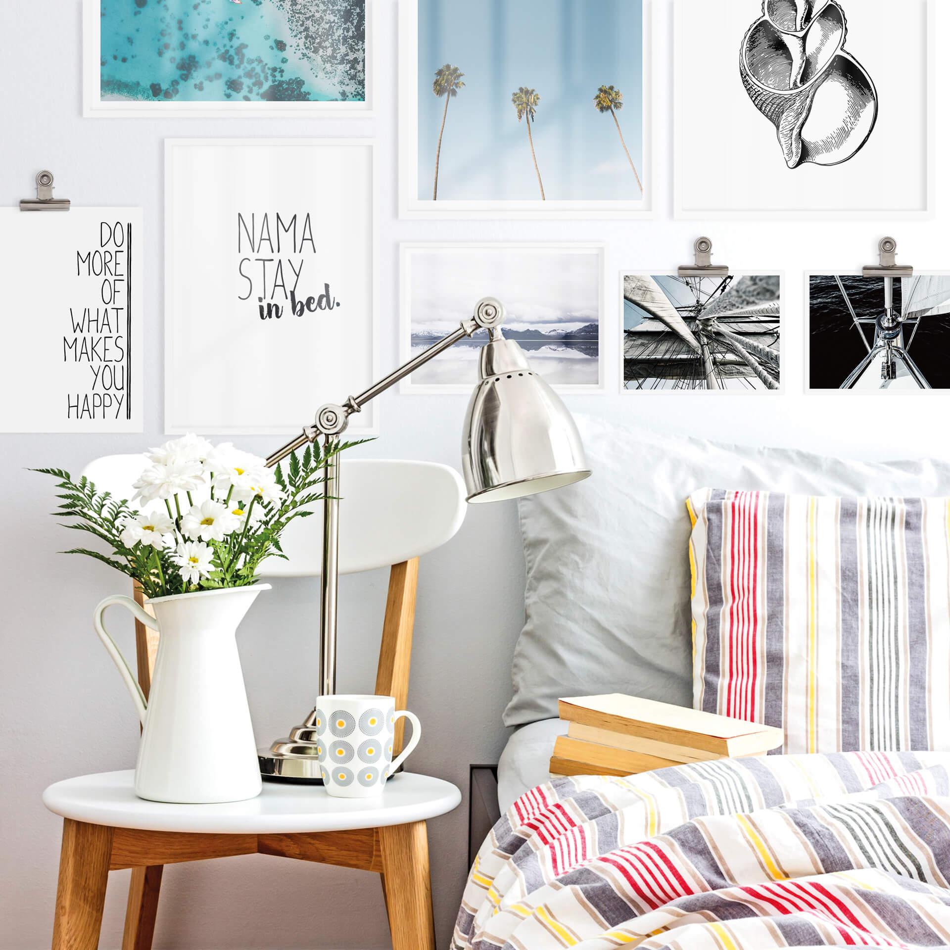 Plakat - Namastay in bed