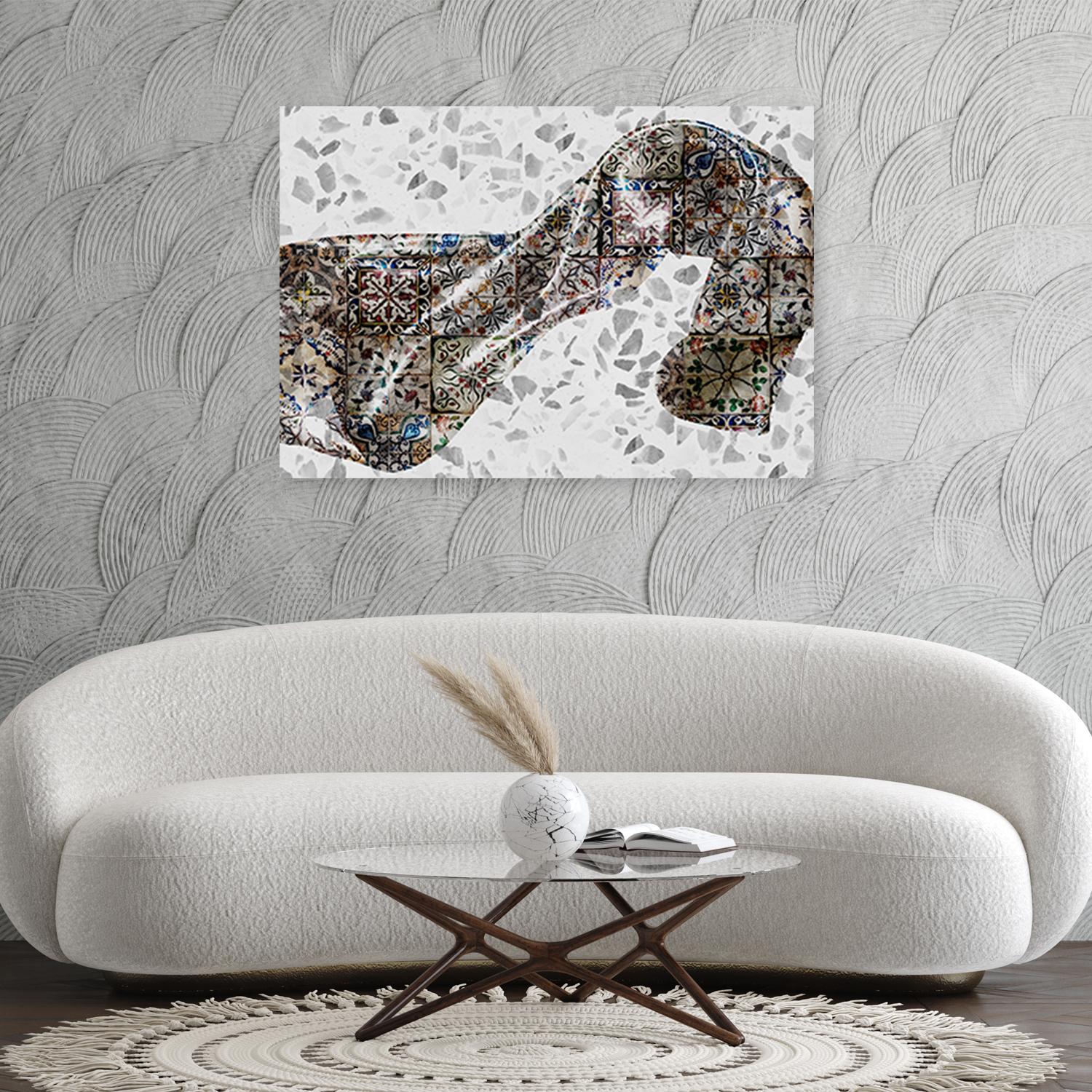 Canvasbillede, Abstrakt 3D