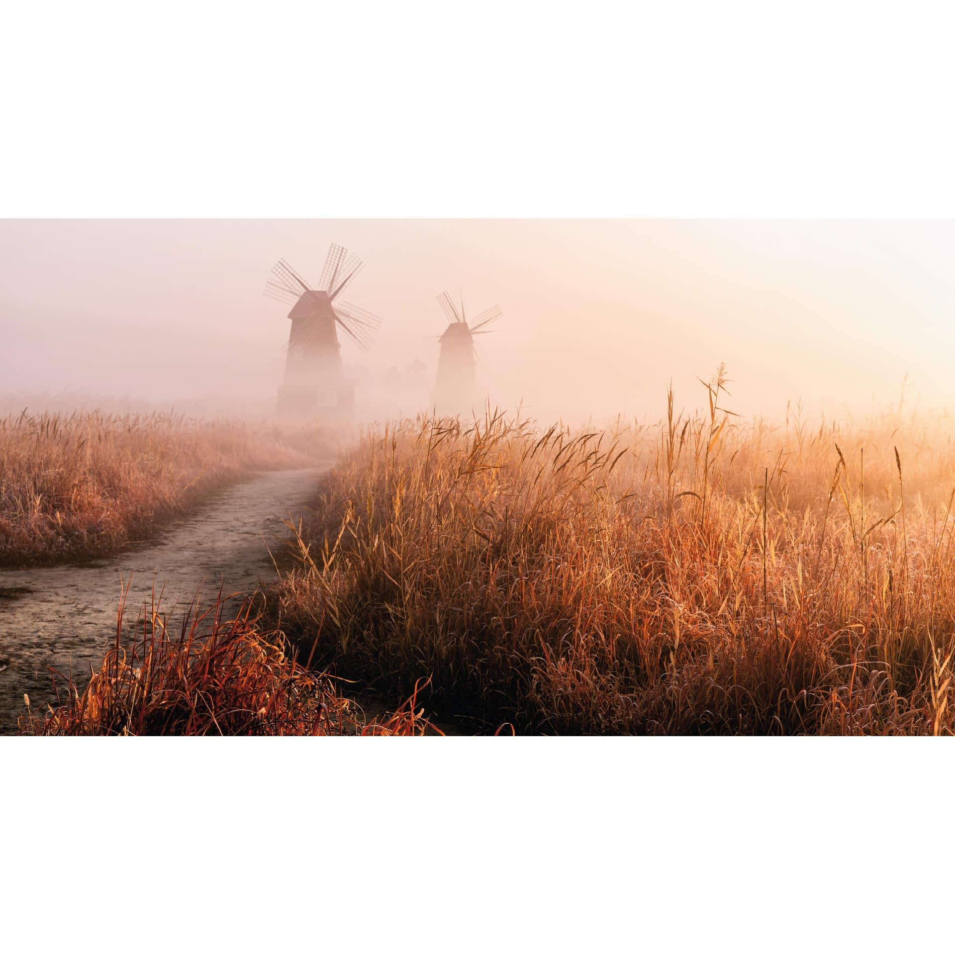 Fotobehang Eom - Foggy Morning