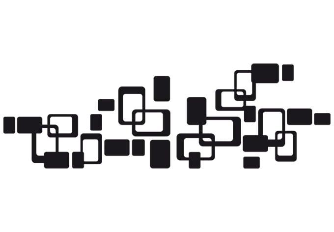 Fensterdekor Retro