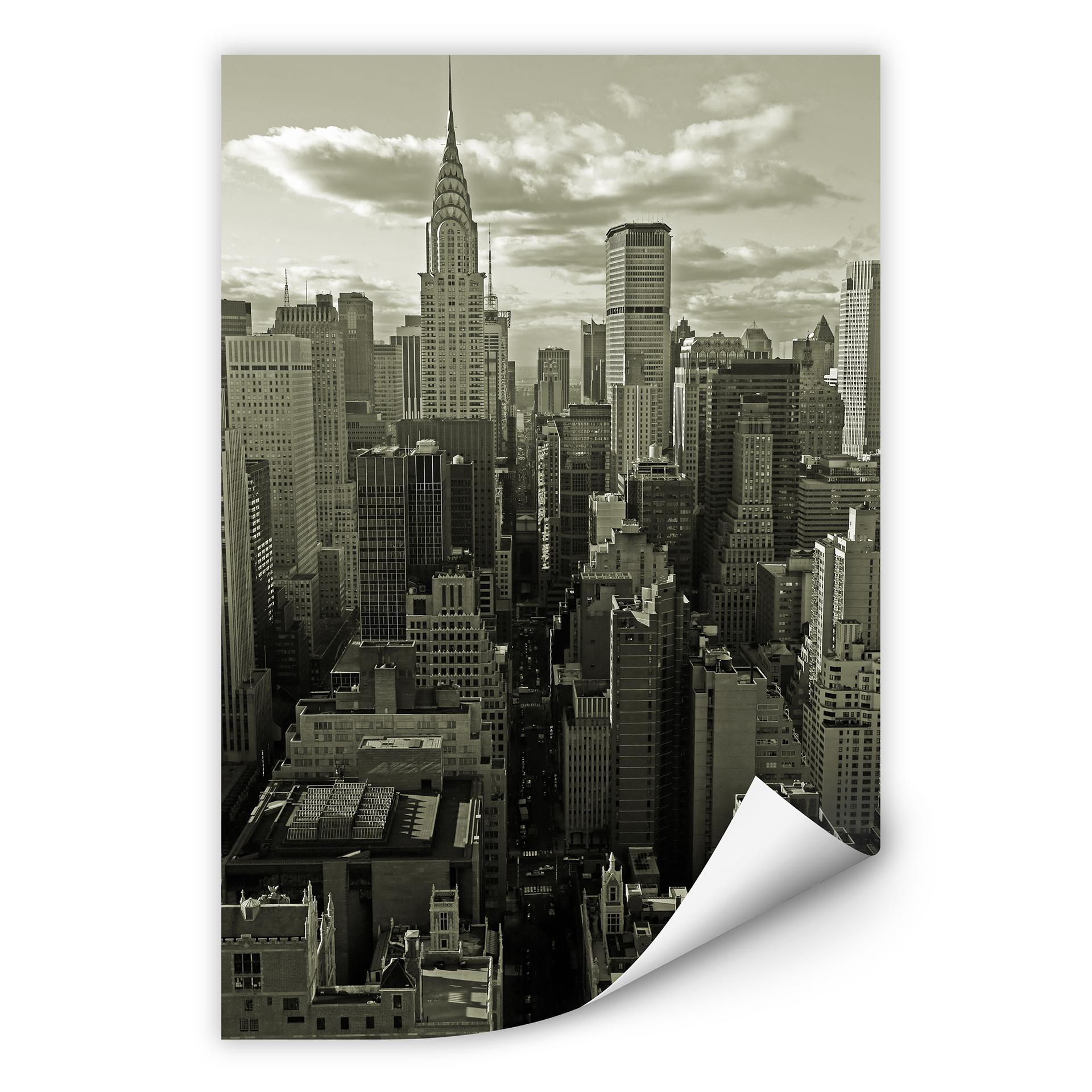 Zelfklevende Poster - Manhattan