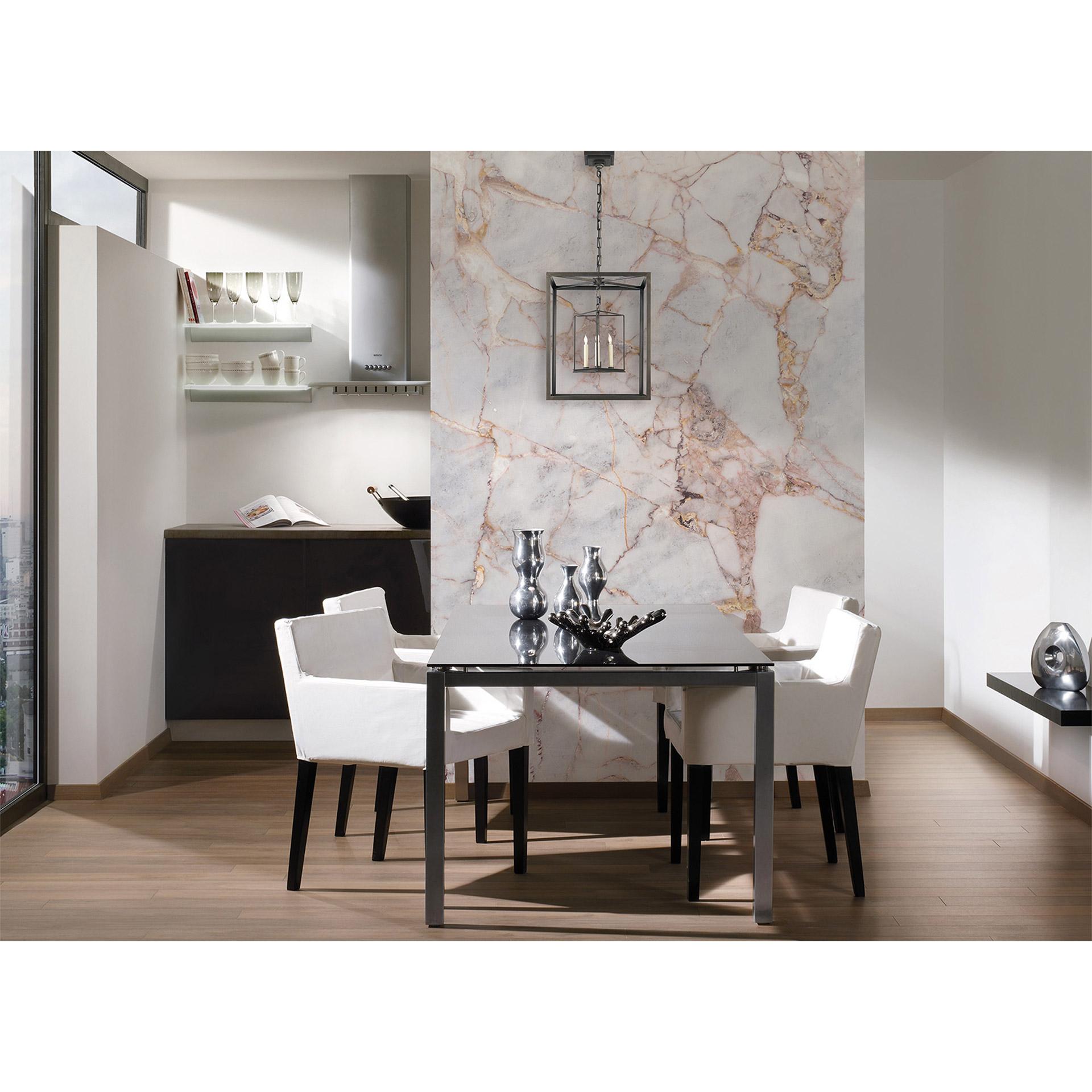 Non-woven tapet Designwalls i hvid og grå non-woven tapet gråLightMarble stenoptik moderne