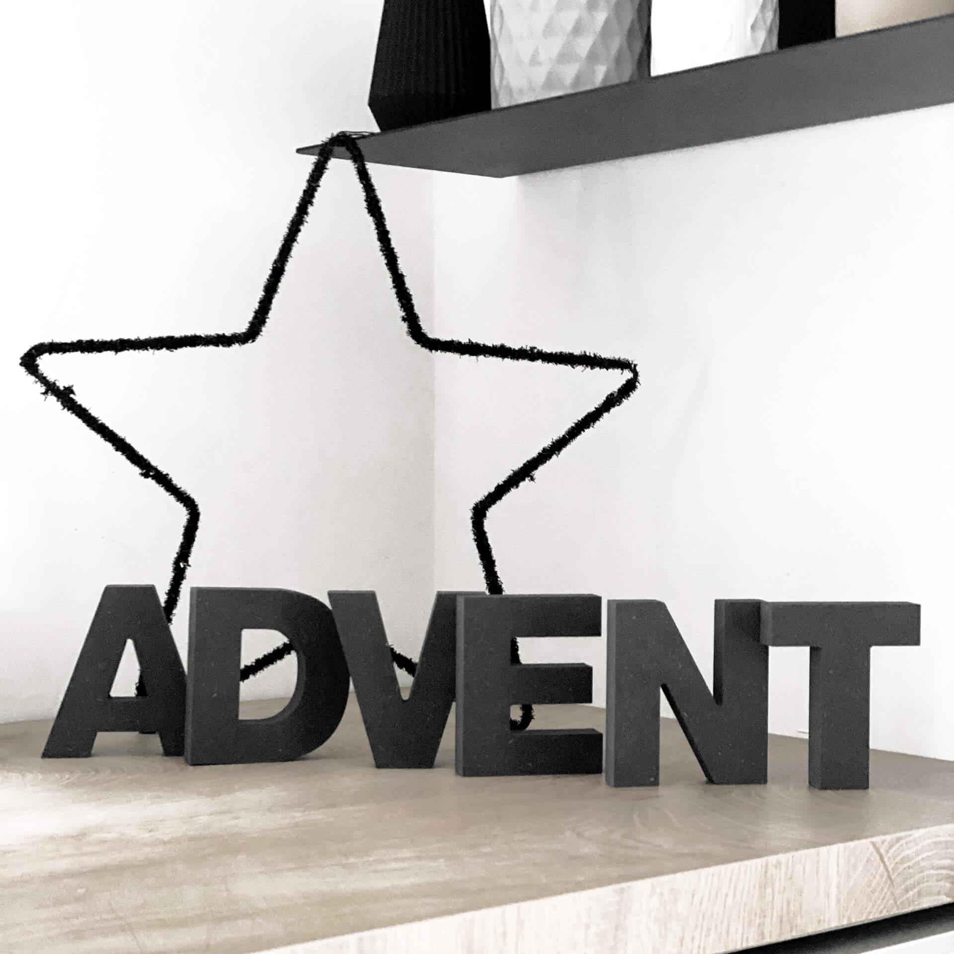 MDF-Letters Advent