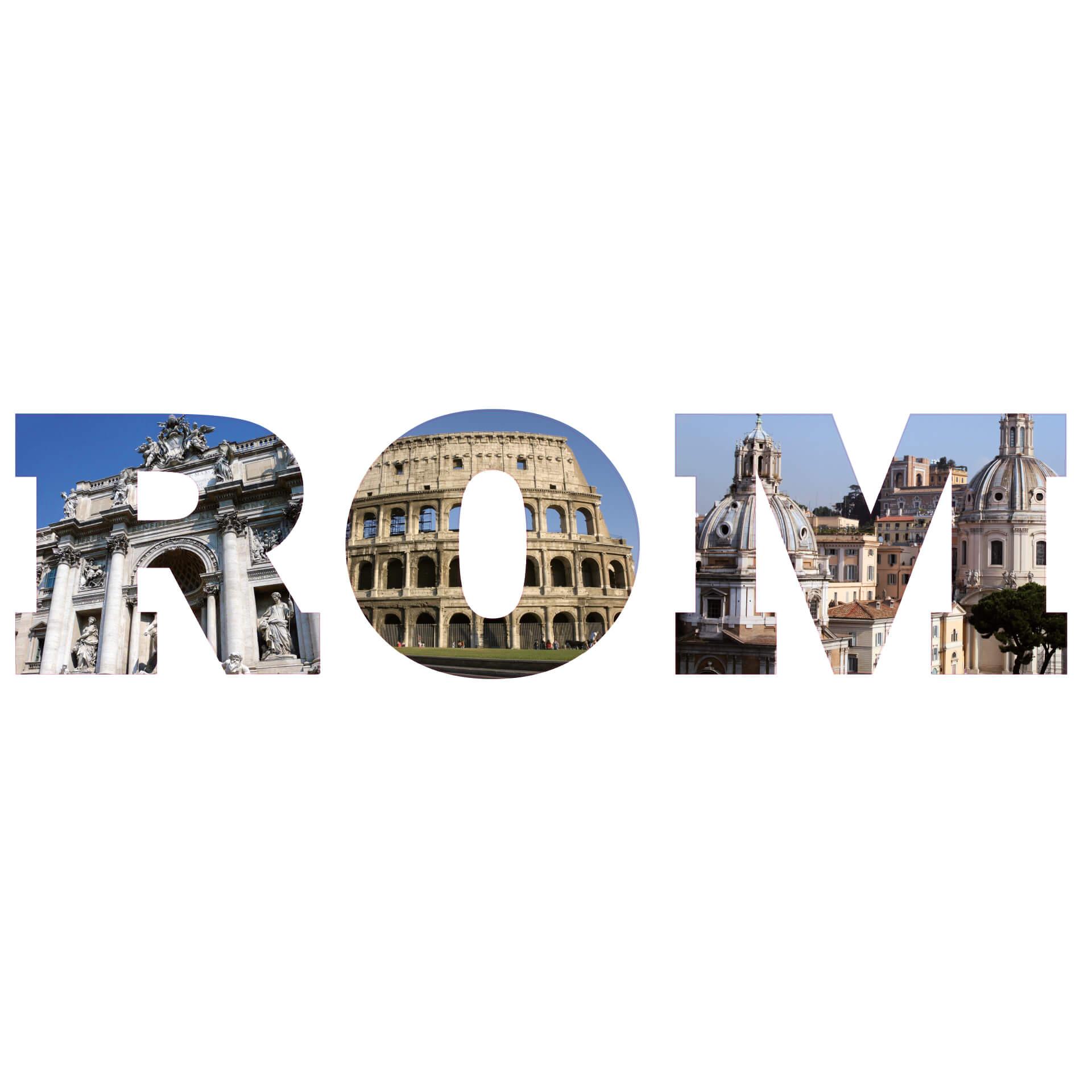 Adesivo murale - Impressioni romane