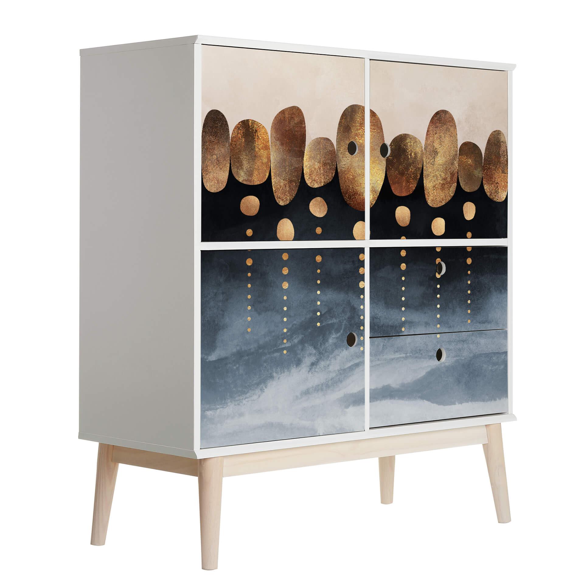 Vinilo adhesivo muebles Fredriksson - Abstracción natural