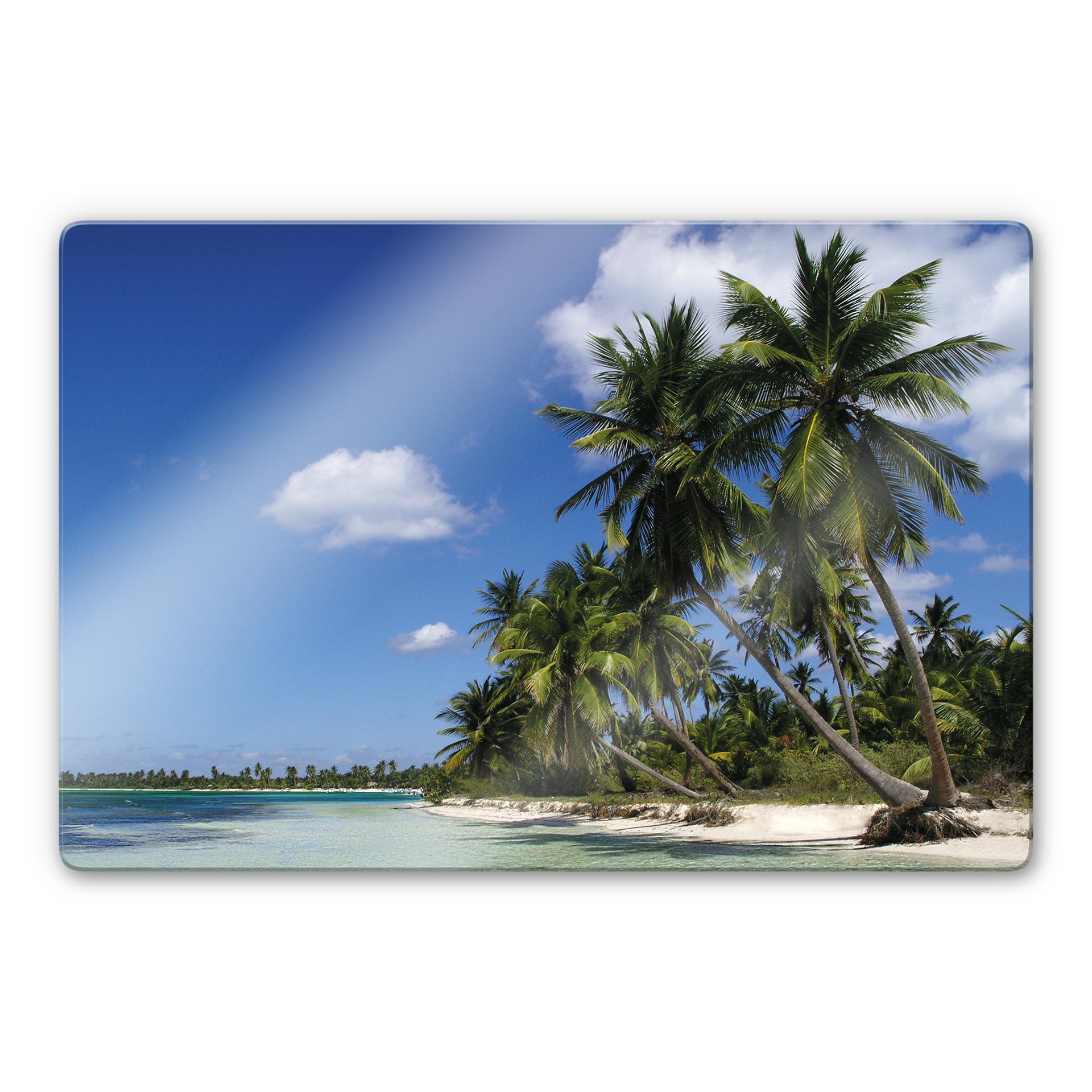 Tableau en verre - Charme des Caraïbes