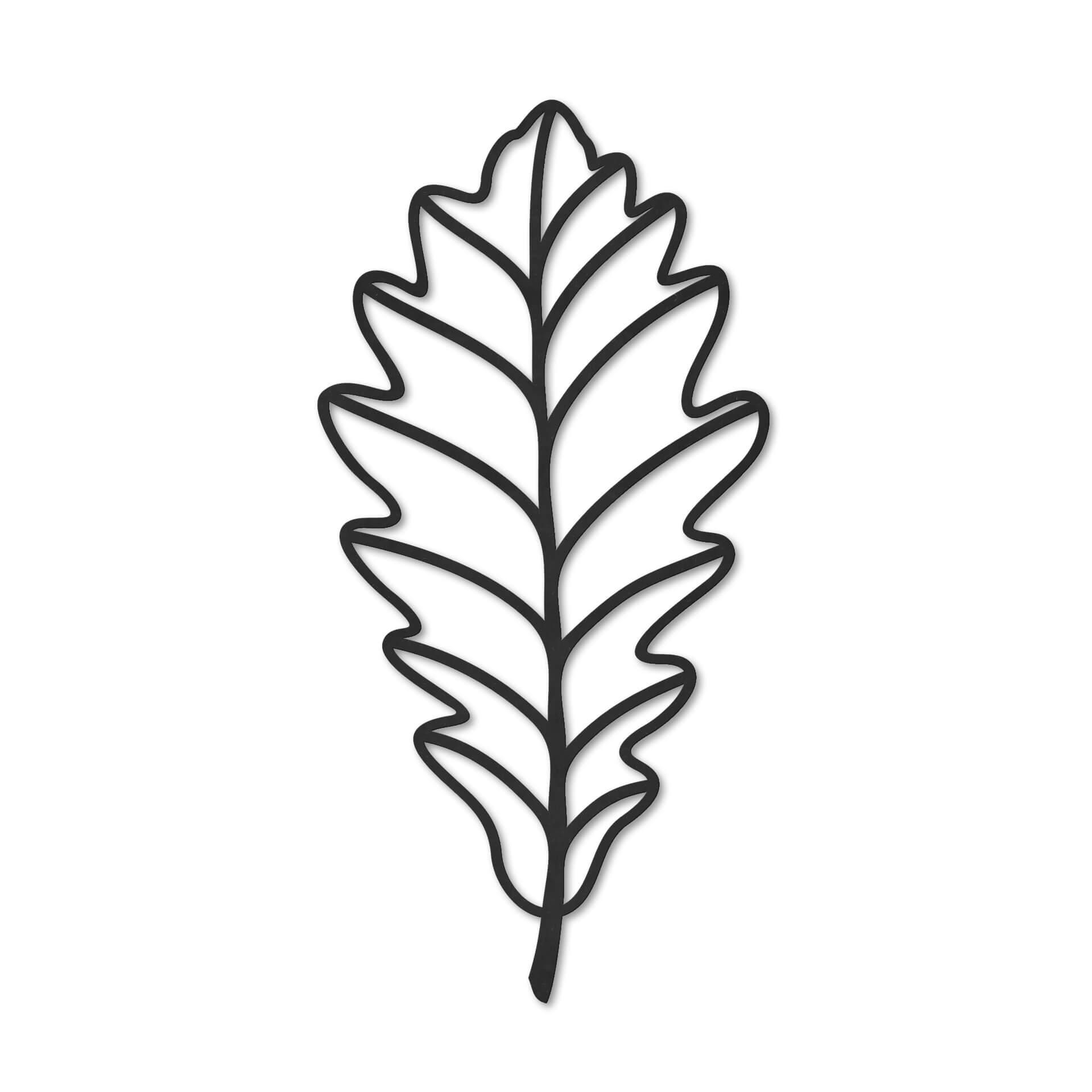 MDF Decoratie Eikenblad