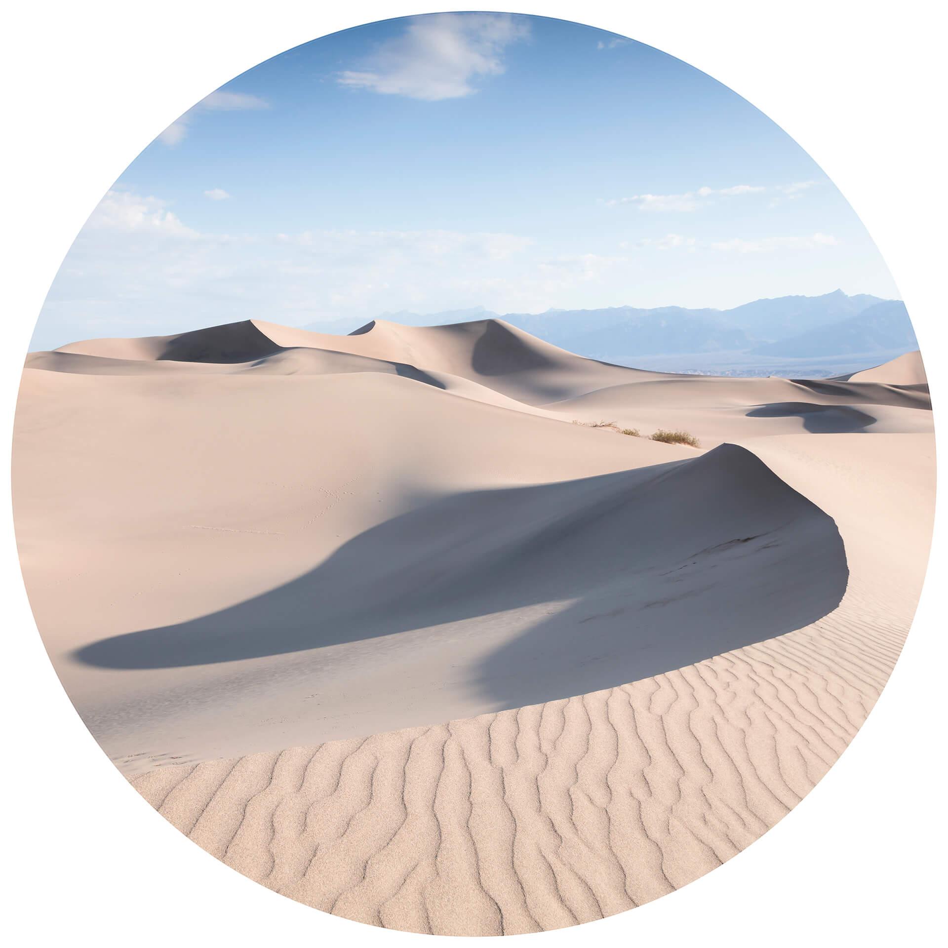 Behangcirkel Colombo - Desert Day  - vliesbehang/zelfklevend vliesbehang